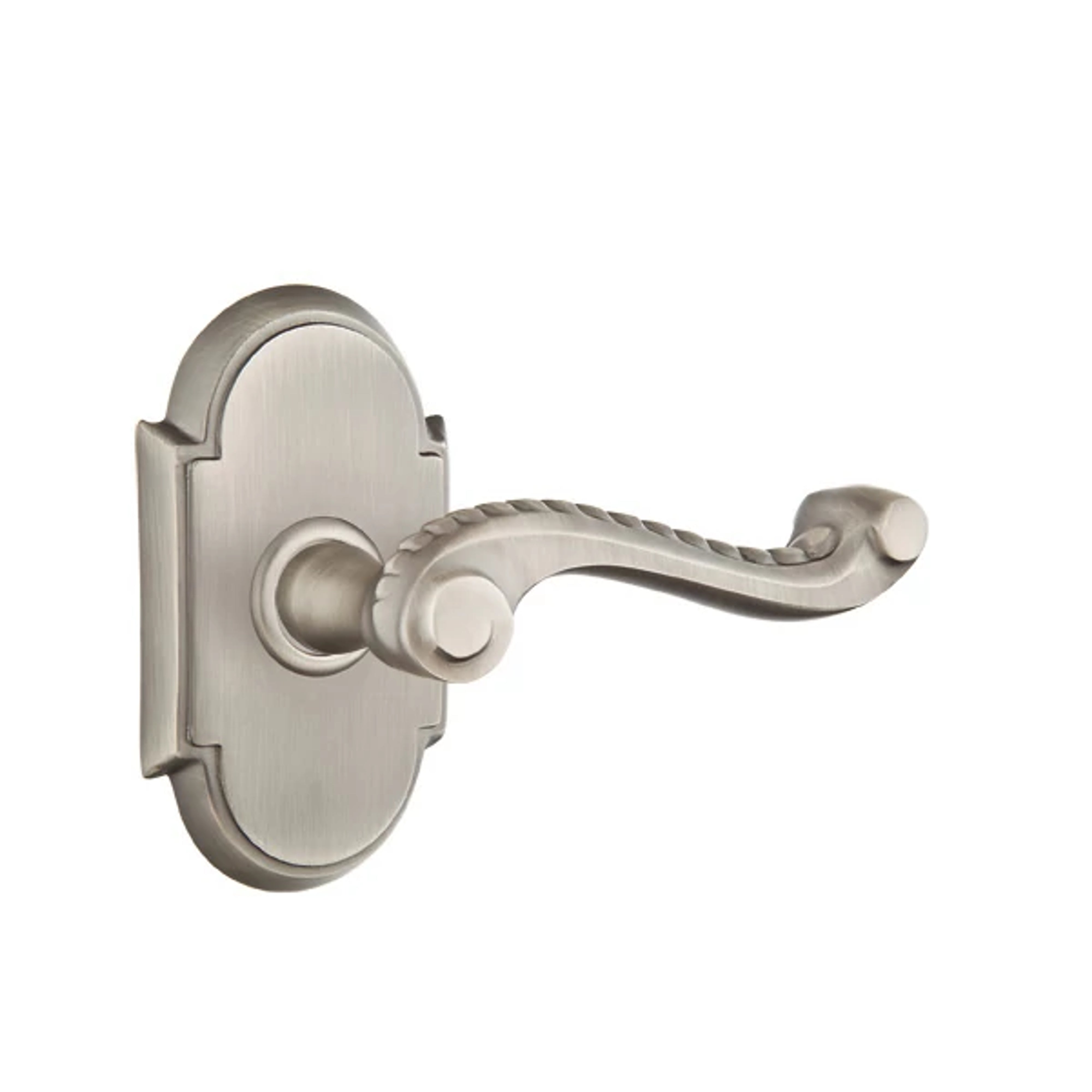 Emtek Concealed Fastener Rope Lever Set with #8 Rosette