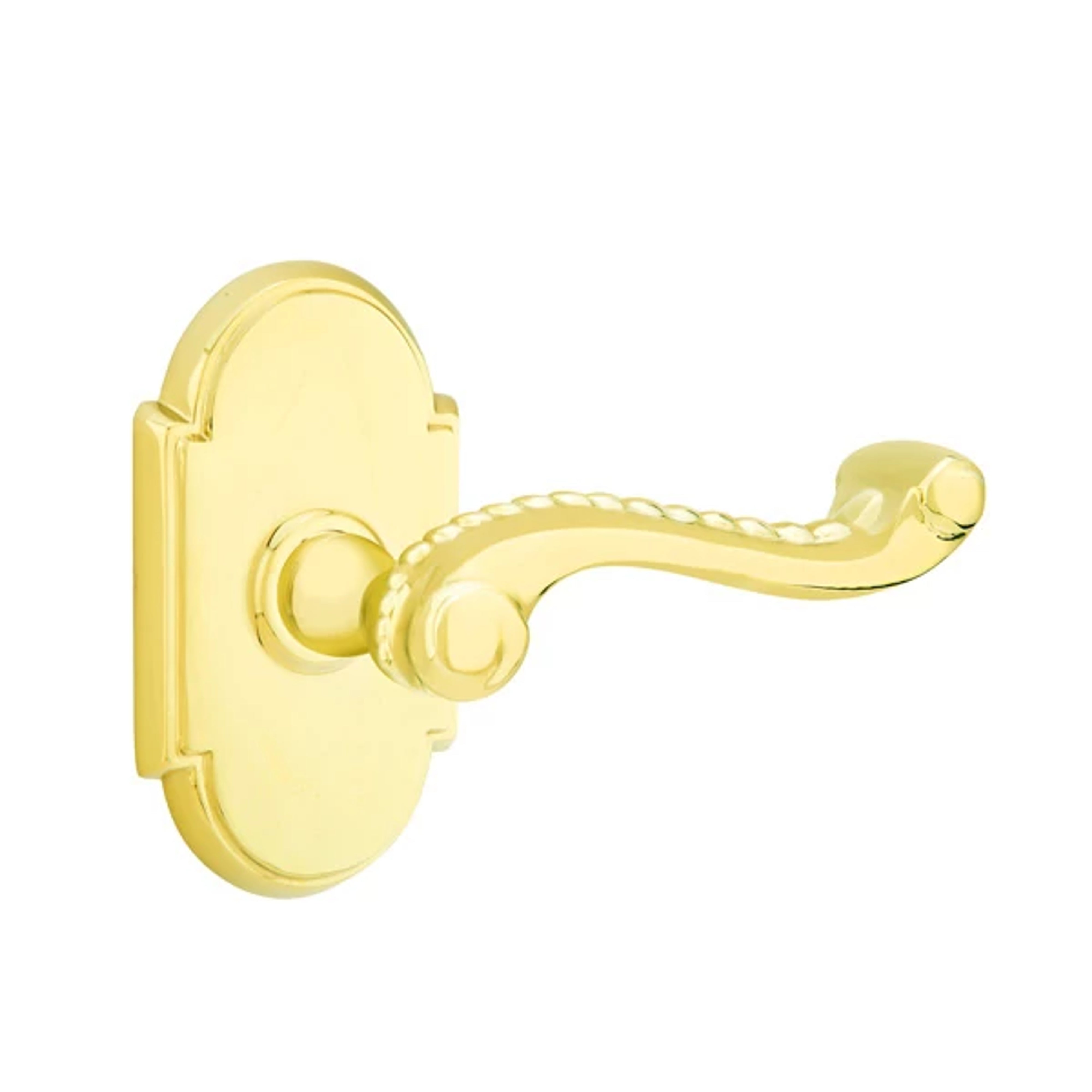 Emtek Rope Lever Set with #8 Rosette