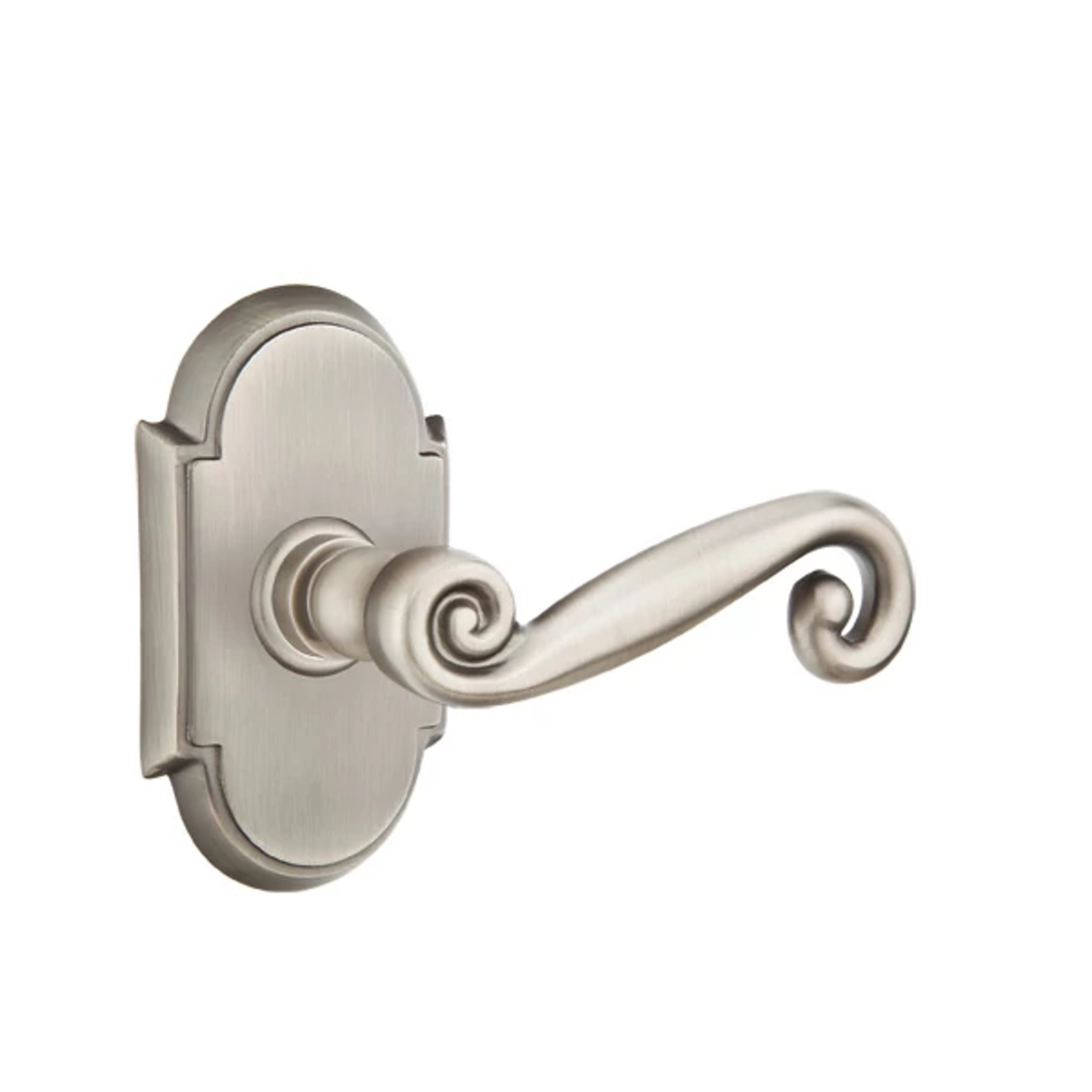 Emtek Rustic Lever Set with #8 Rosette