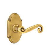 Emtek Rustic Lever Set with #8 Rosette