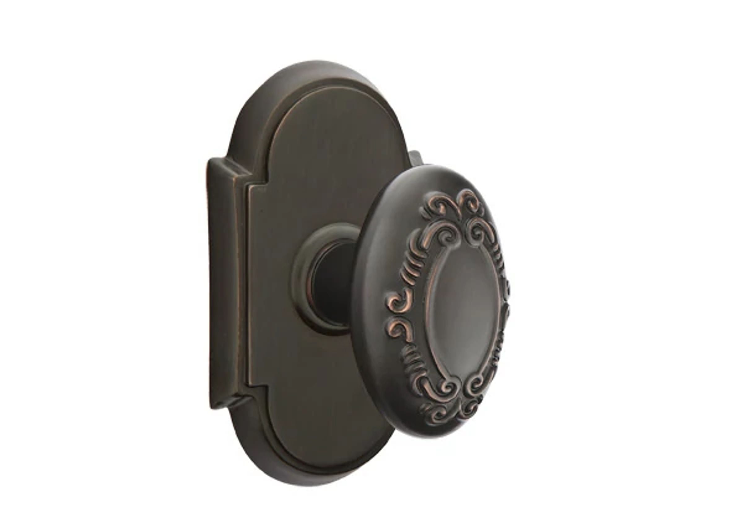 Emtek Concealed Fastener Victoria Knob Set with #8 Rosette
