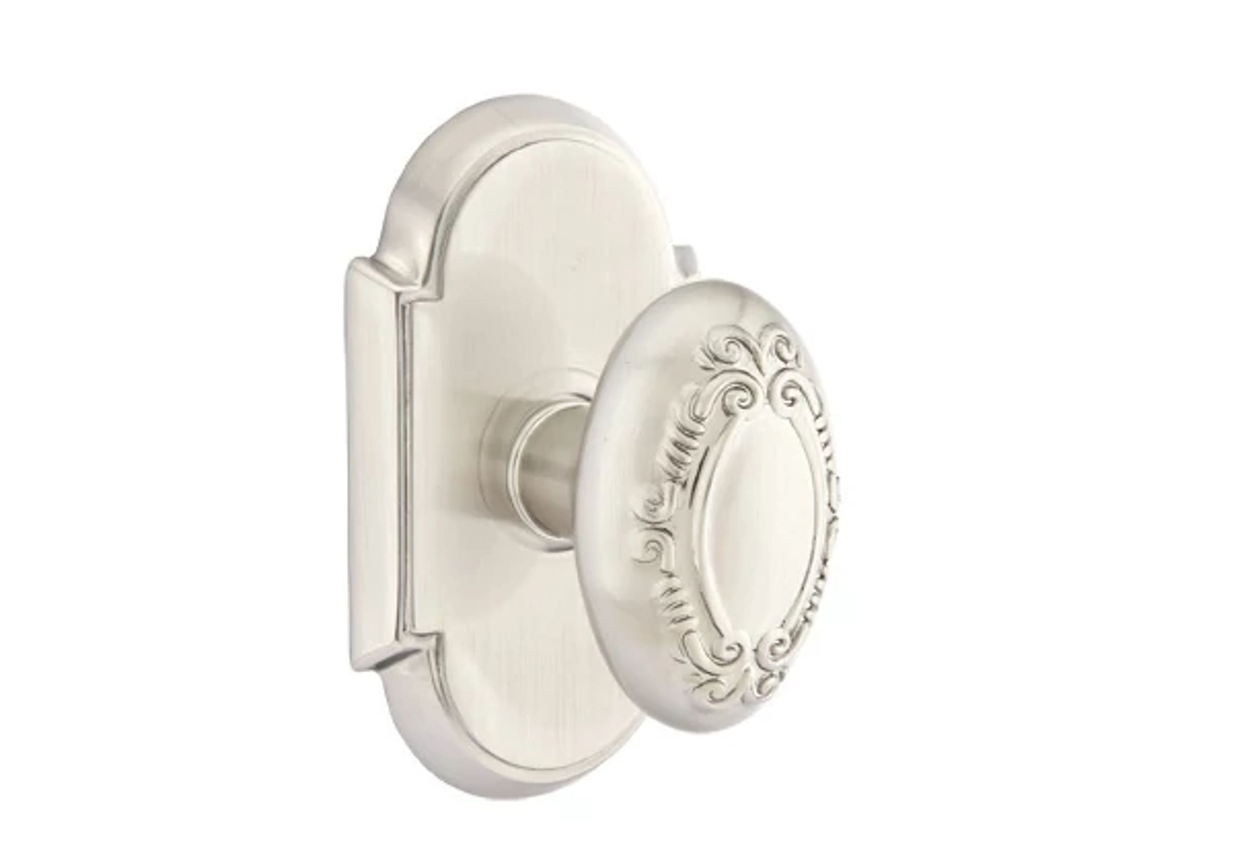 Emtek Concealed Fastener Victoria Knob Set with #8 Rosette
