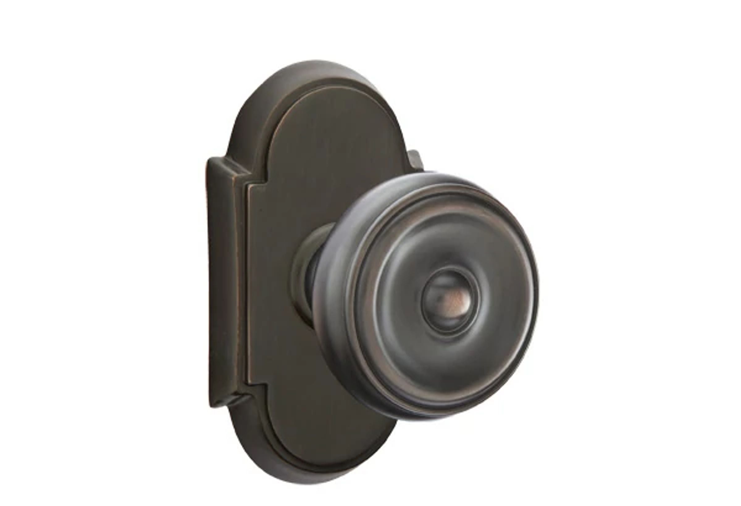 Emtek Concealed Fastener Waverly Knob Set with #8 Rosette