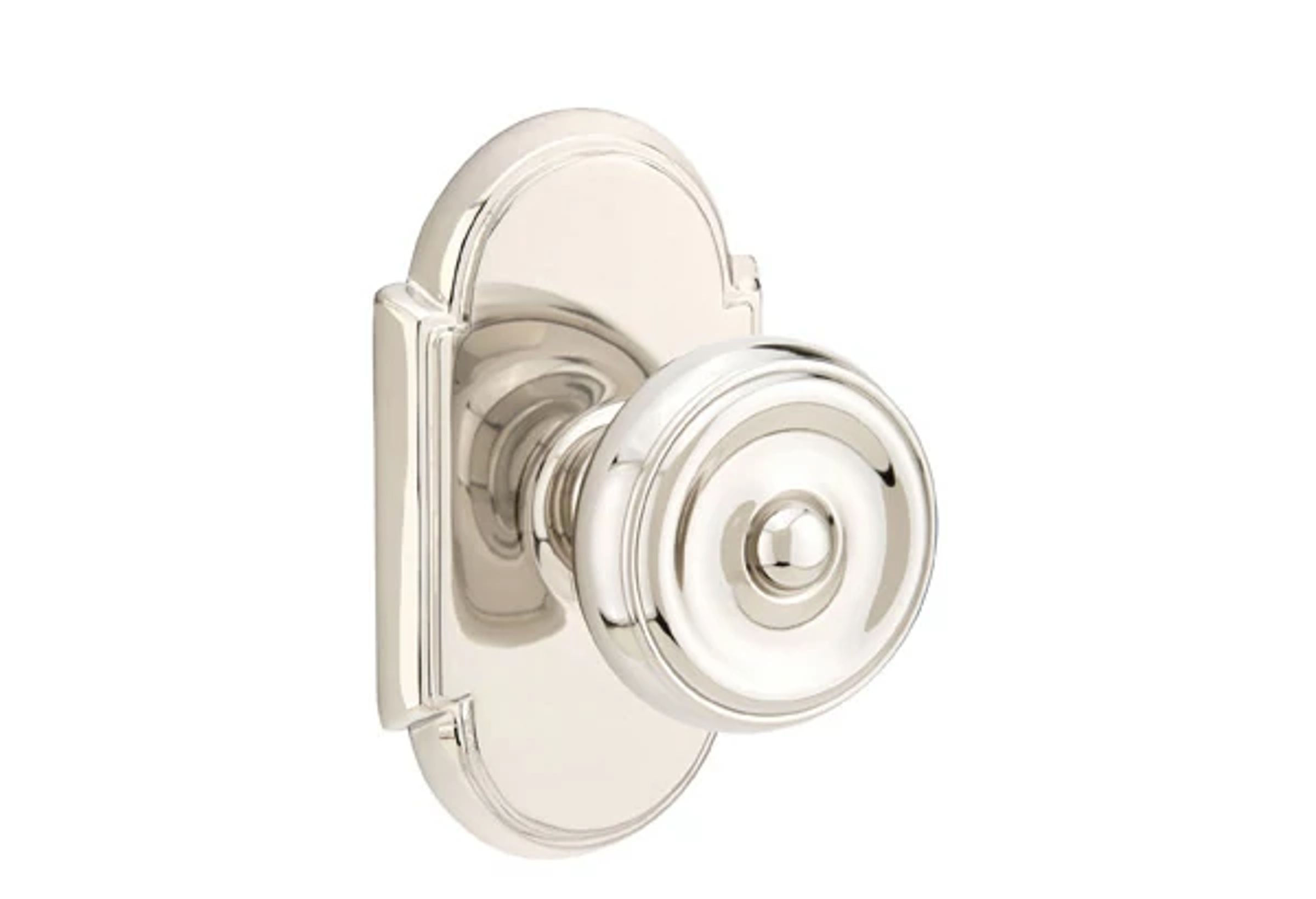Emtek Concealed Fastener Waverly Knob Set with #8 Rosette