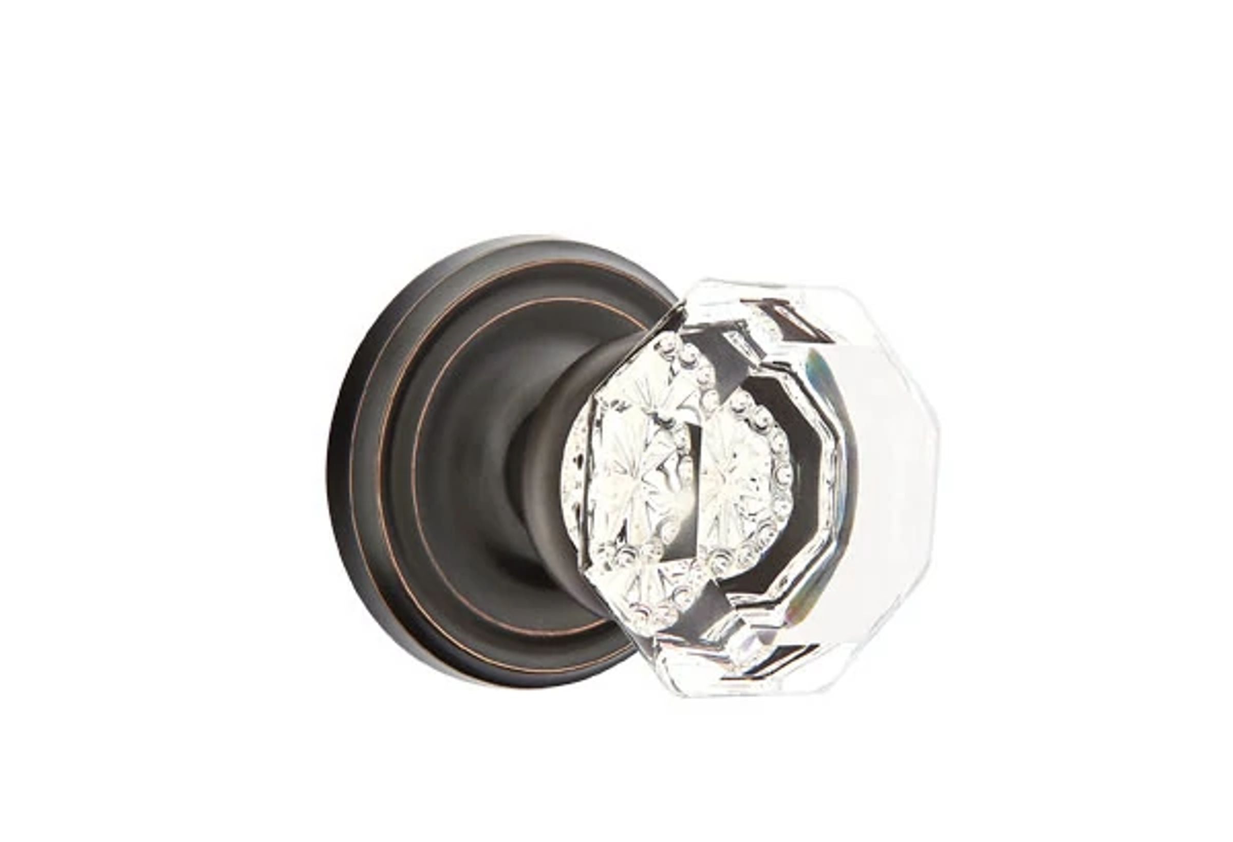 Emtek Old Town Knob Set with Regular Rosette