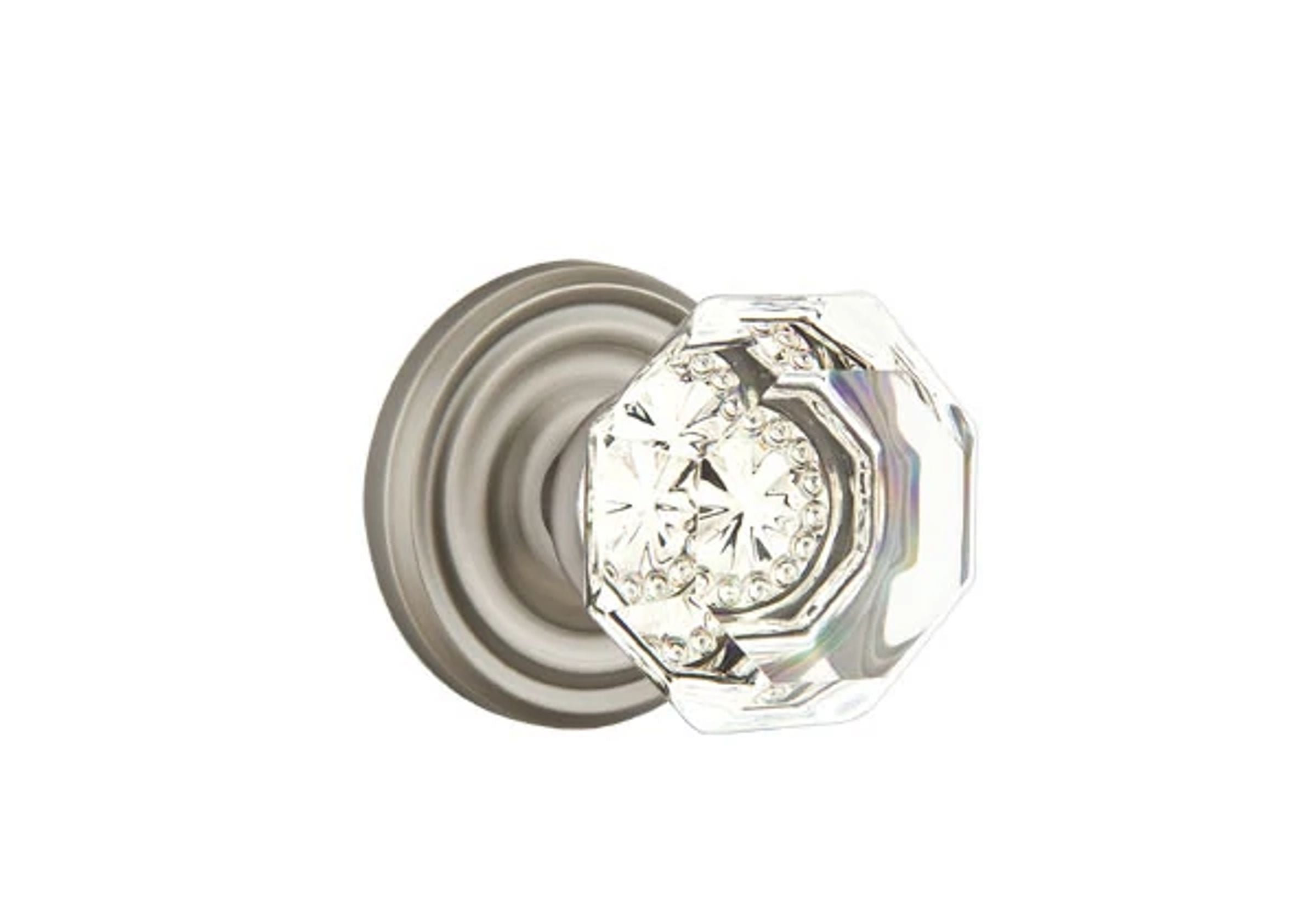 Emtek Old Town Knob Set with Regular Rosette