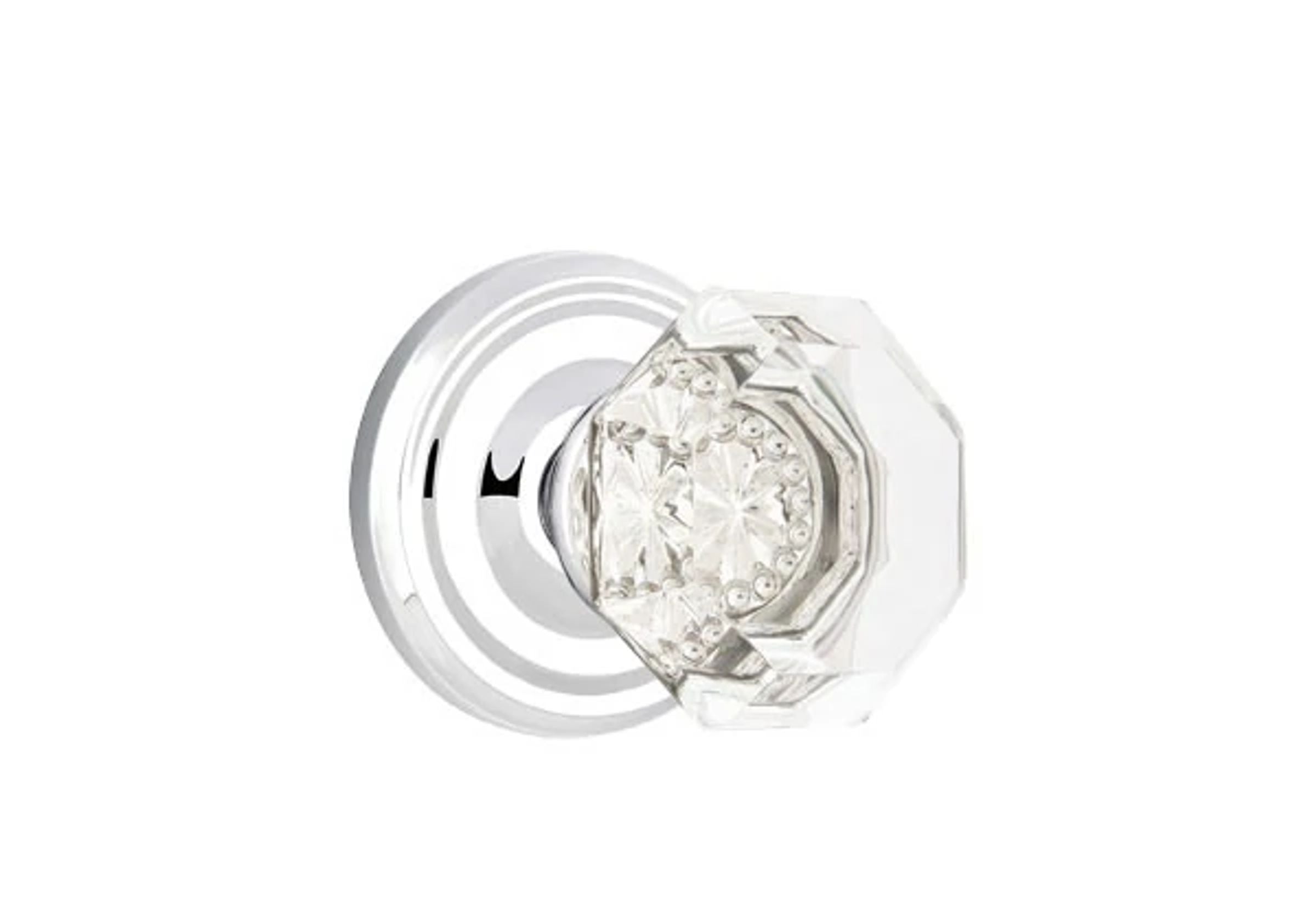 Emtek Old Town Knob Set with Regular Rosette