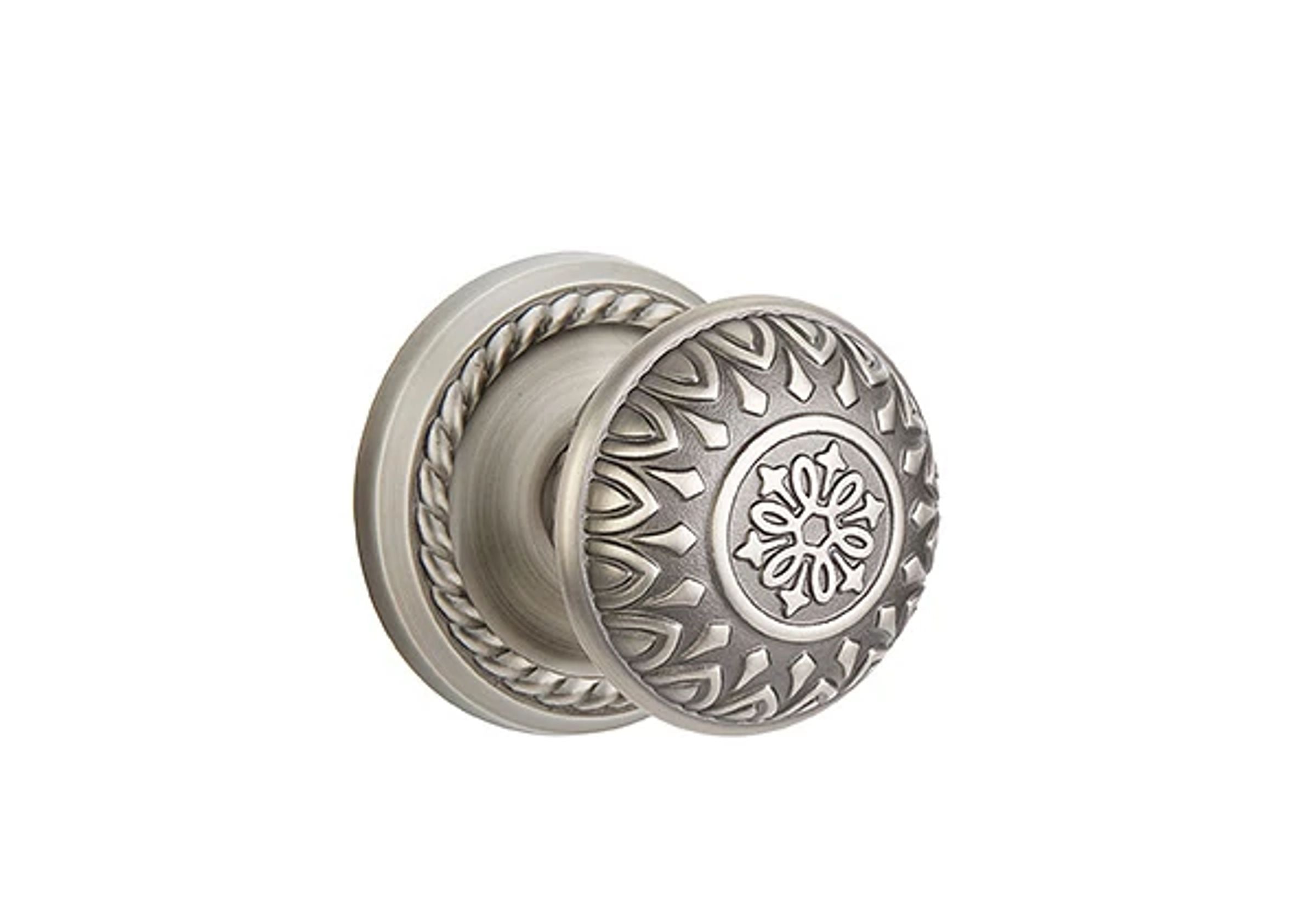 Emtek Lancaster Knob Set with Rope Rosette
