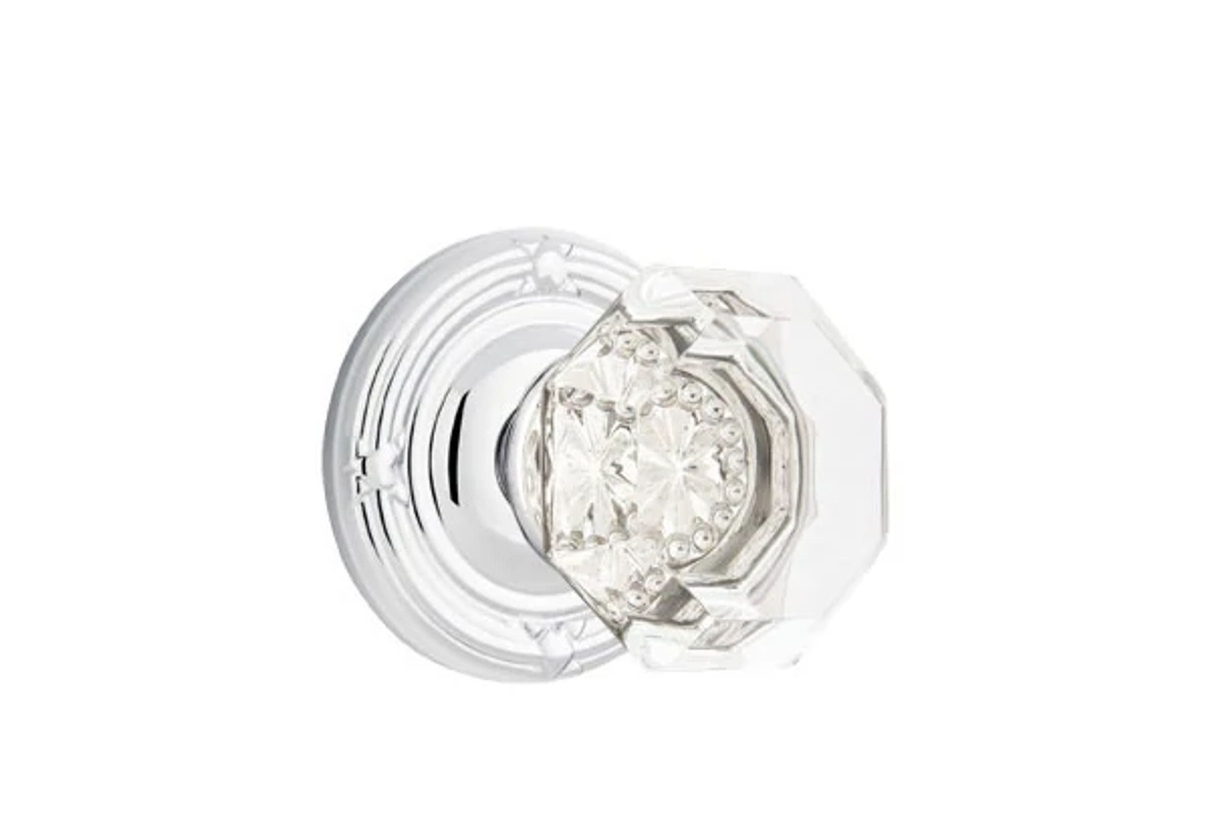 Emtek Old Town Knob Set with Ribbon & Reed