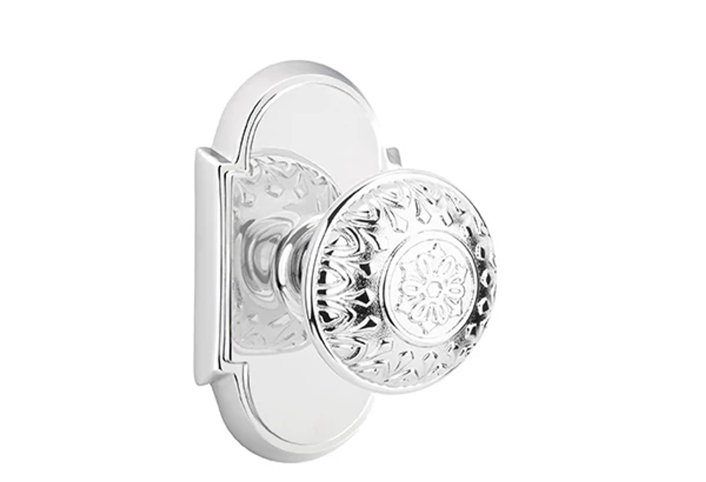 Emtek Lancaster Knob Set with #8 Rosette