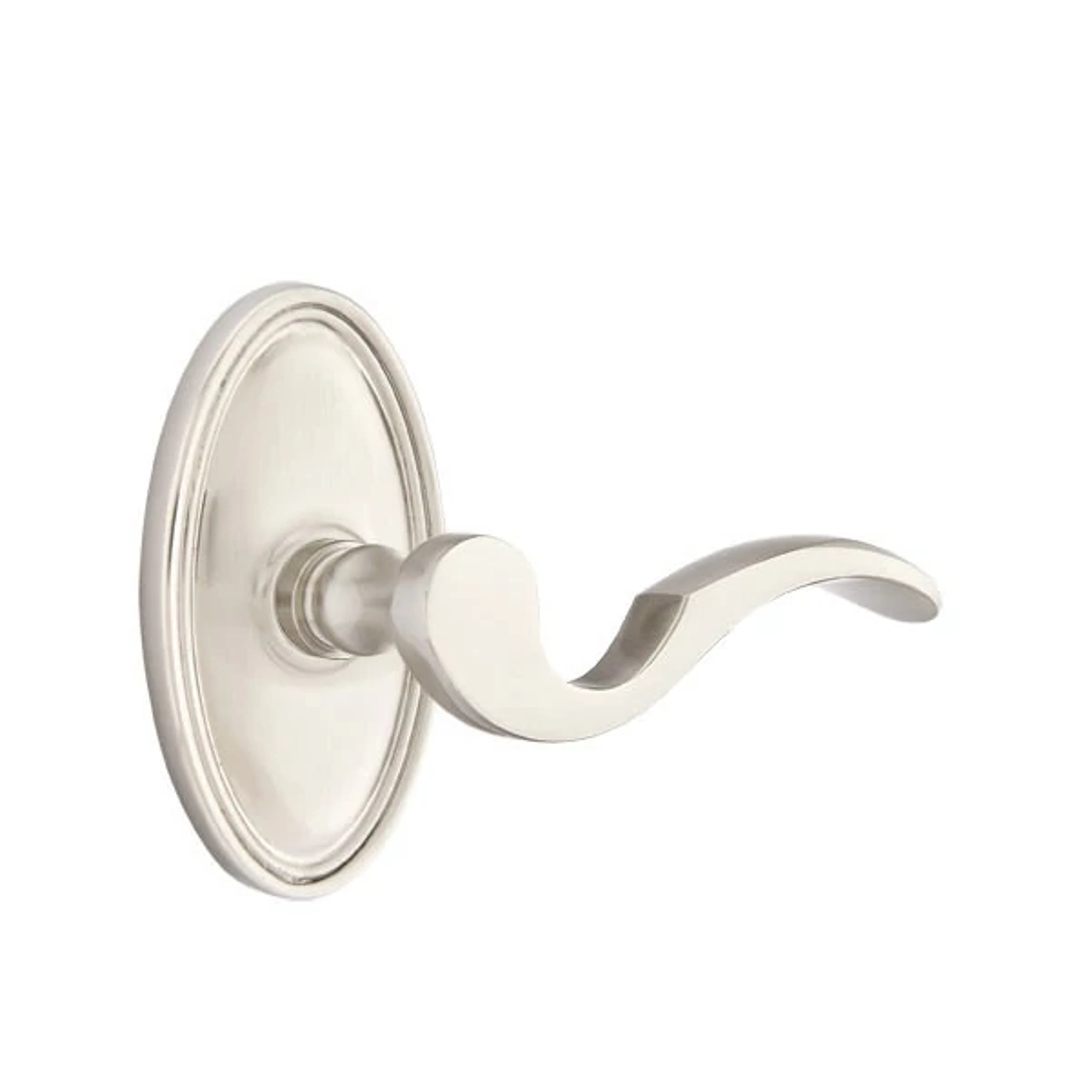 Emtek Concealed Fastener Cortina Lever Set with Oval Roestte
