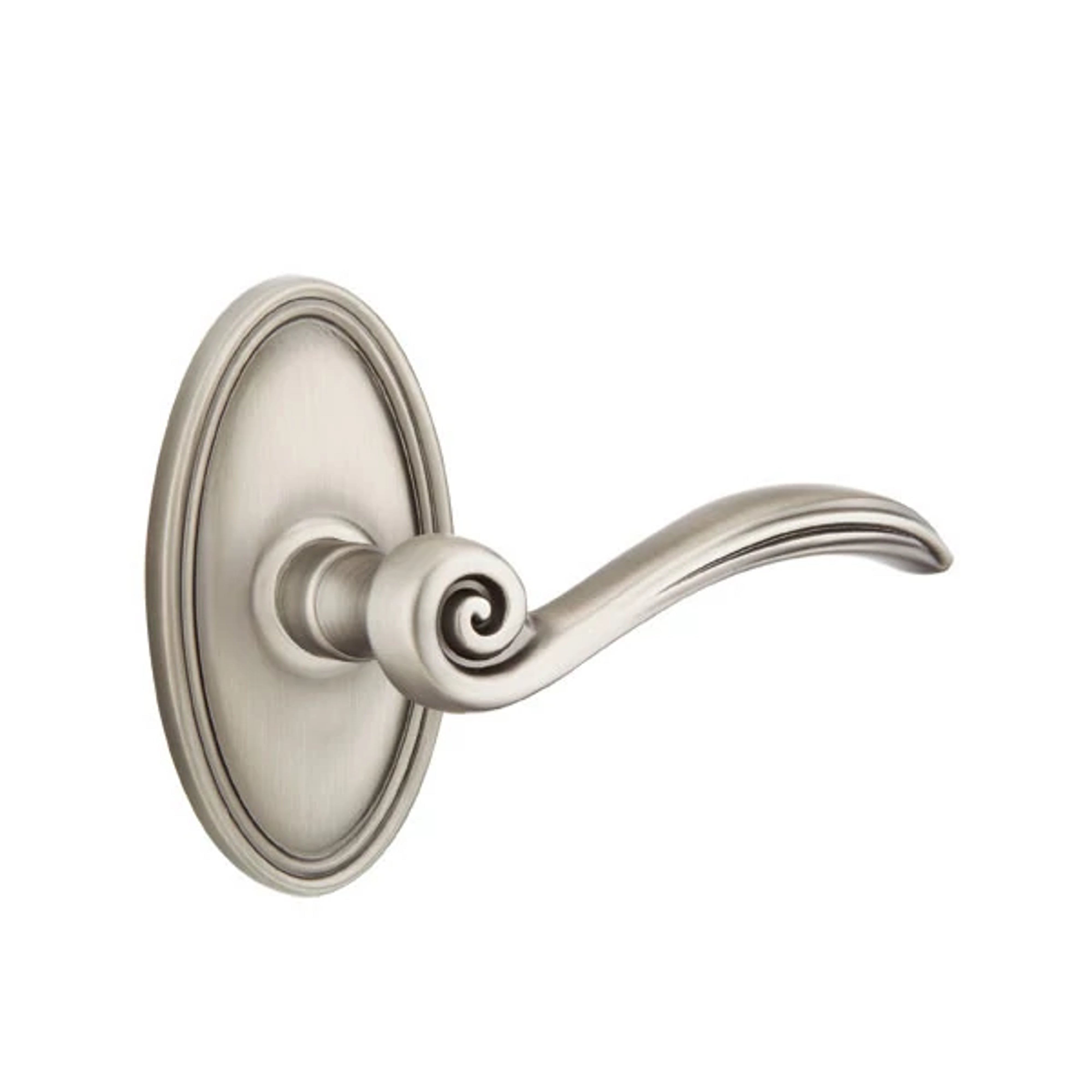 Emtek Elan Lever Set with Oval Roestte