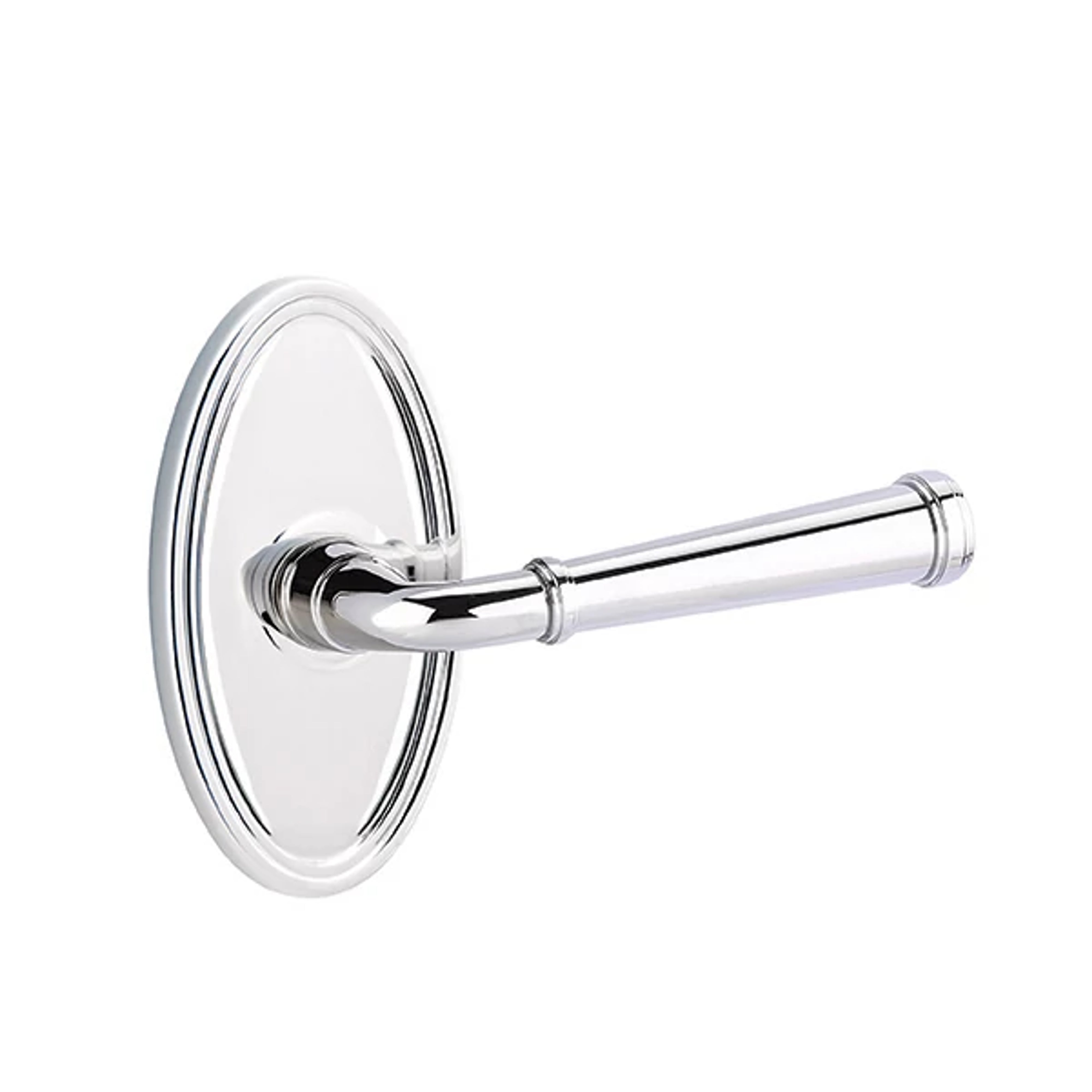 Emtek Merrimack Lever Set with Oval Roestte