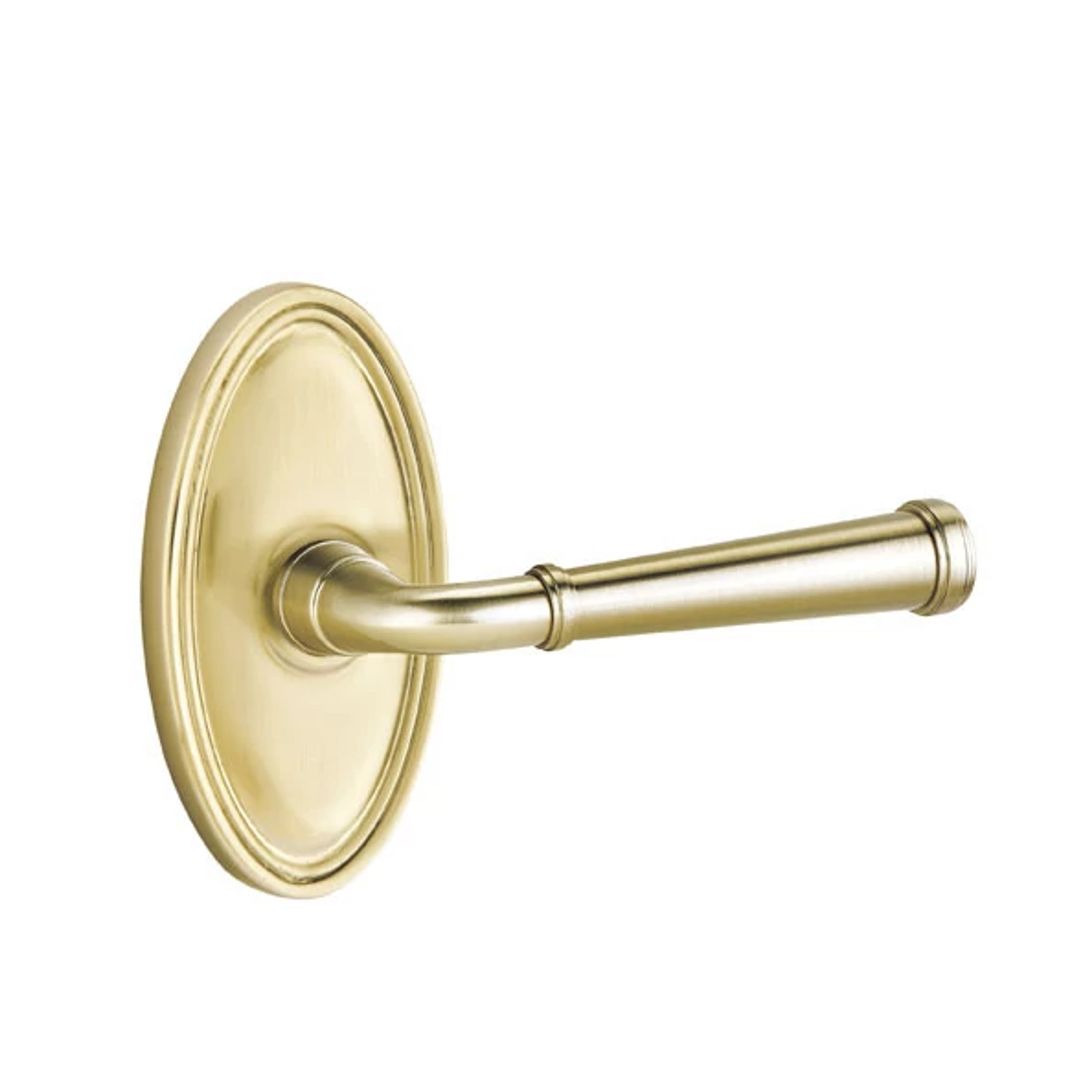 Emtek Merrimack Lever Set with Oval Roestte
