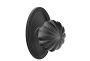 Emtek Concealed Fastener Melon Knob Set with Oval Roestte
