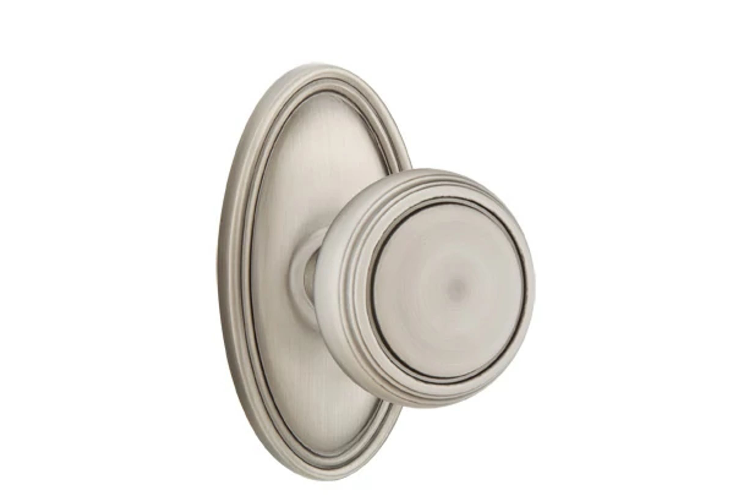Emtek Norwich Knob Set with Oval Rosette