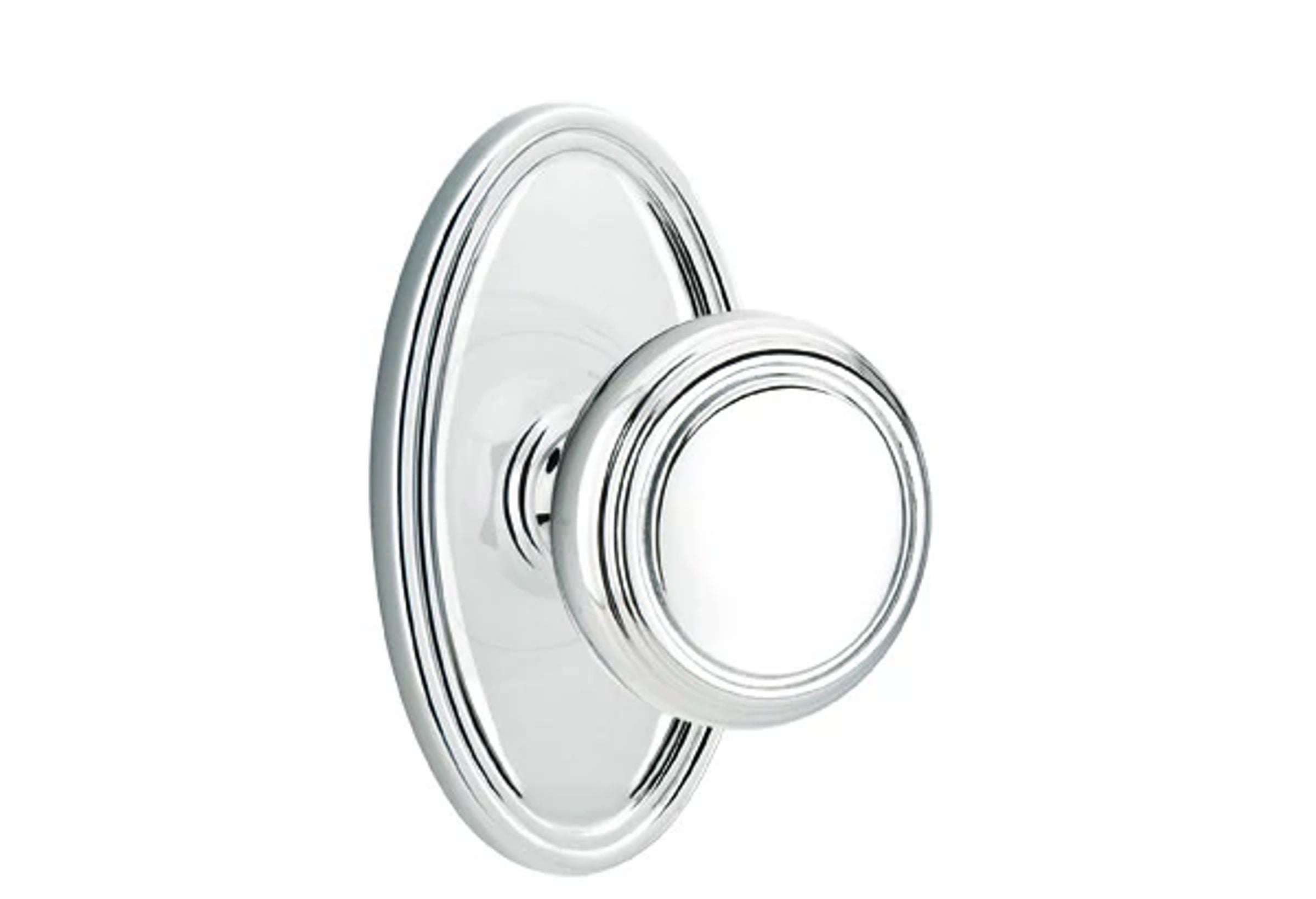 Emtek Concealed Fastener Norwich Knob Set with Oval Roestte