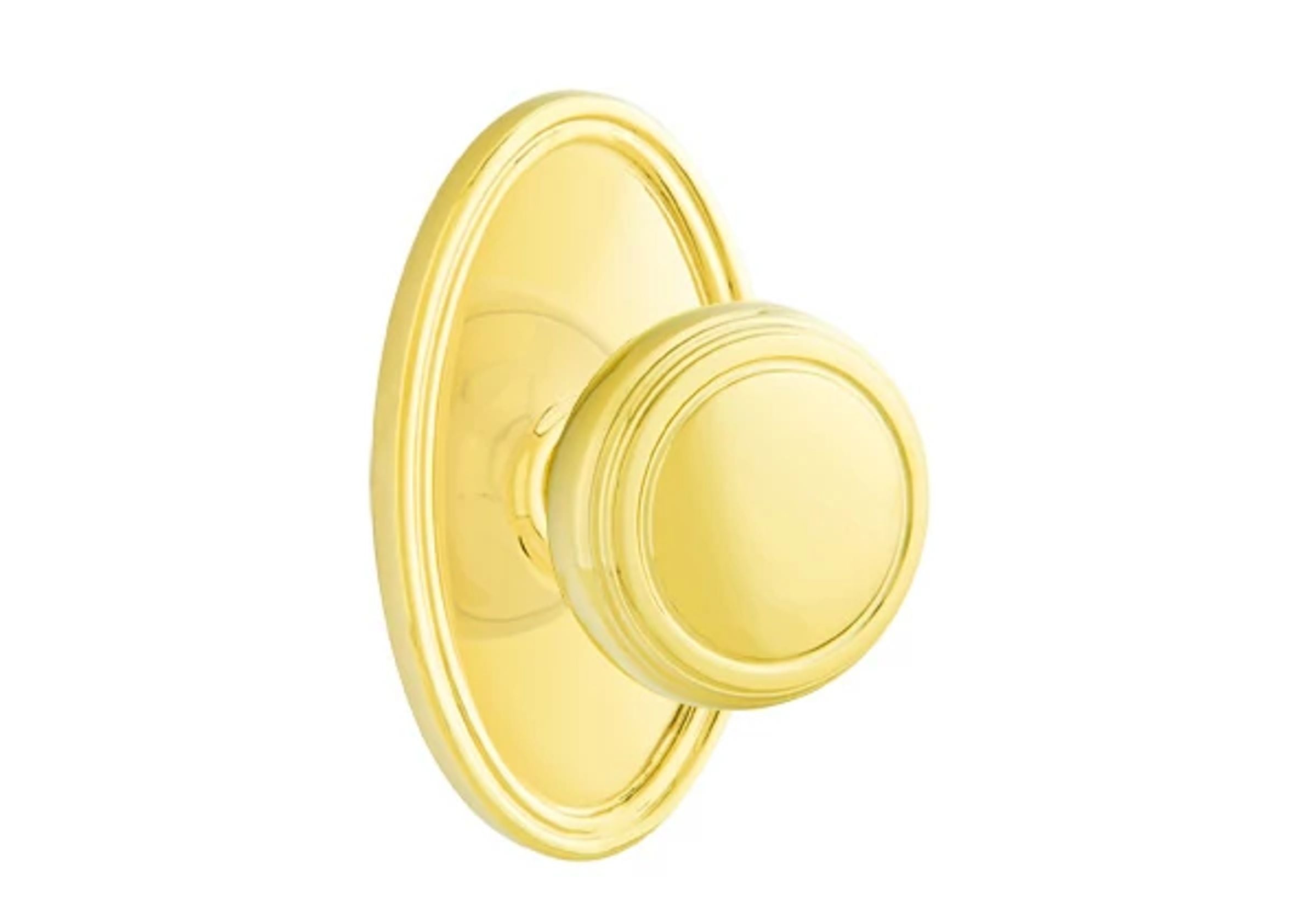 Emtek Concealed Fastener Norwich Knob Set with Oval Roestte