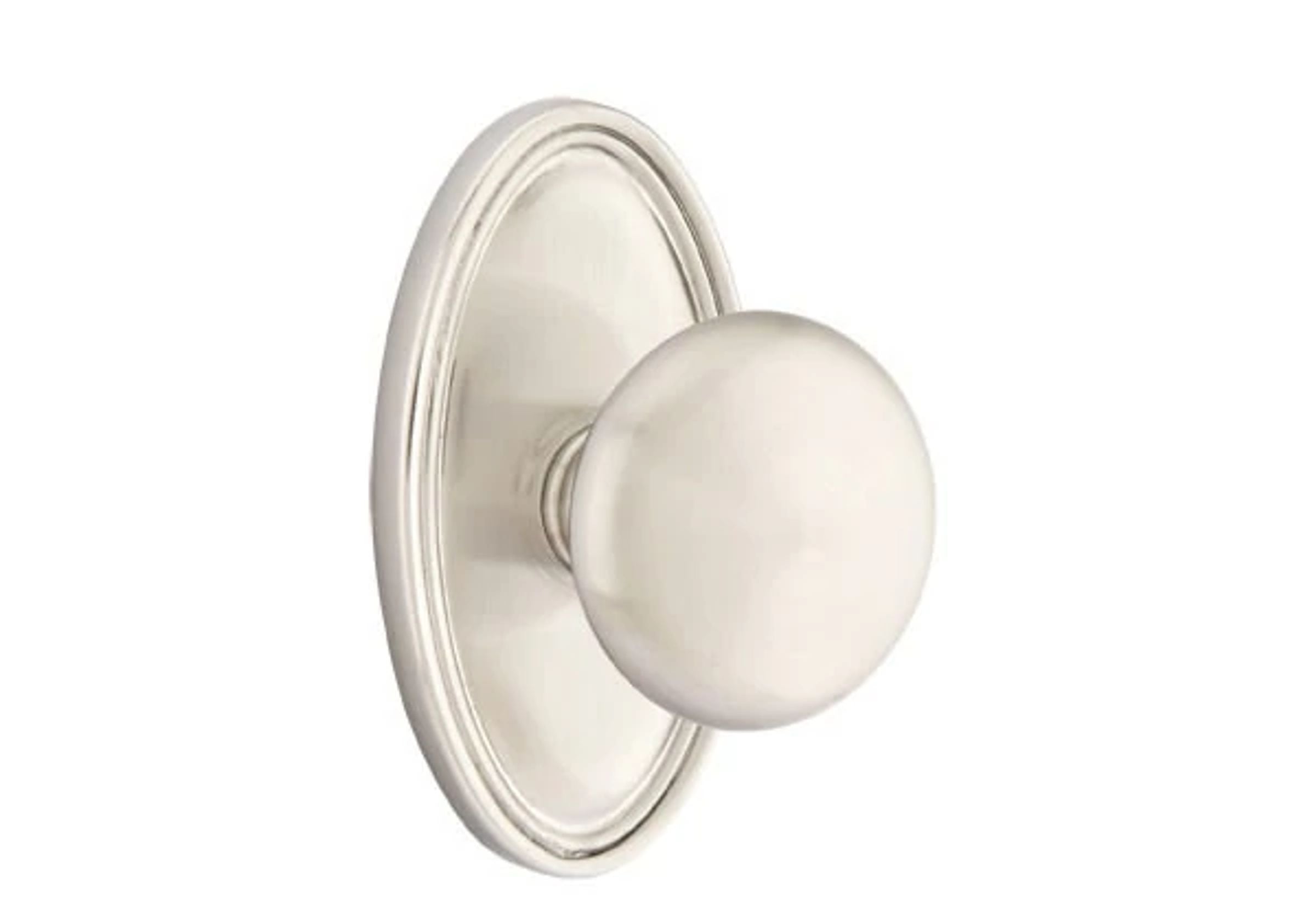 Emtek Providence Knob Set with Oval Rosette