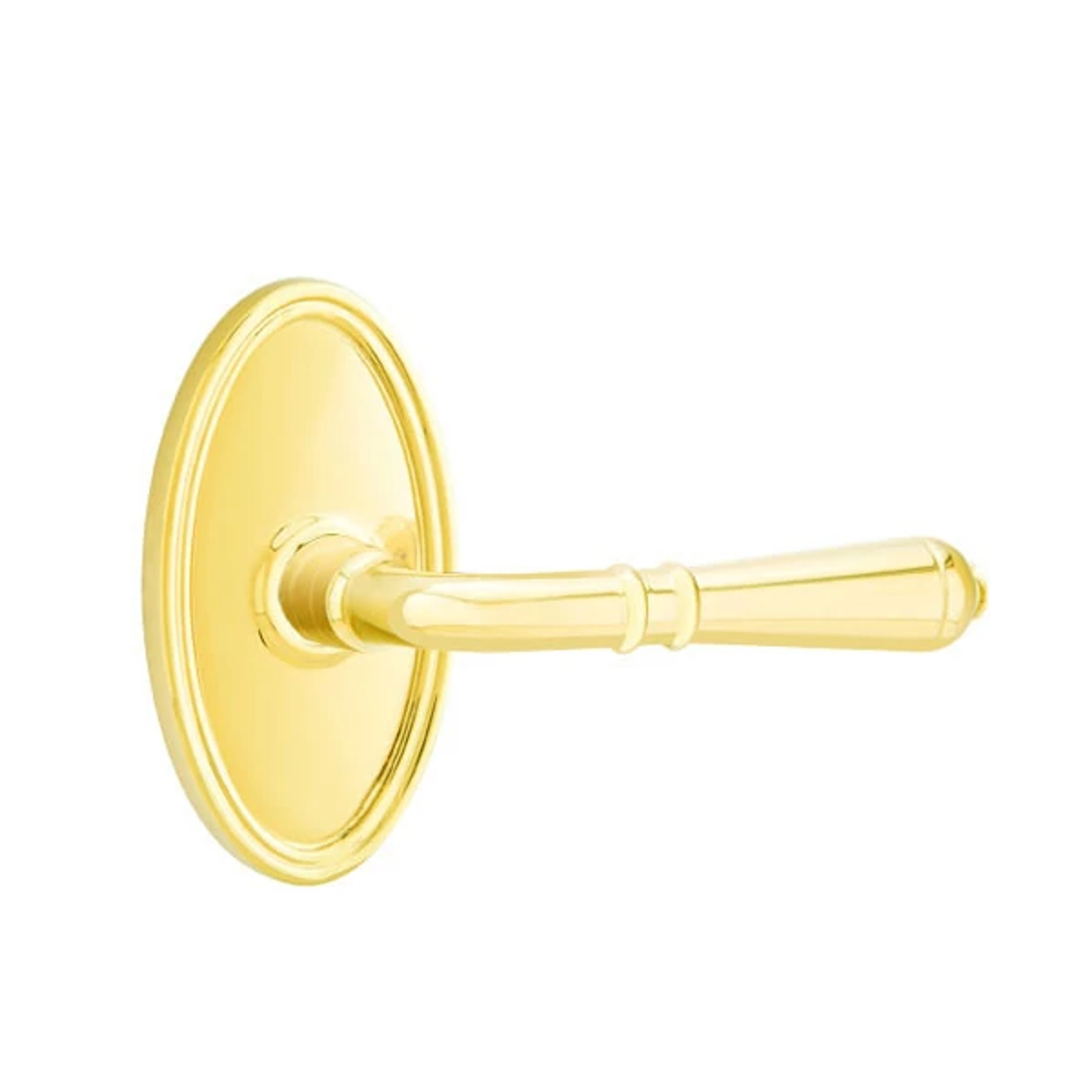 Emtek Turino Lever Set with Oval Roestte