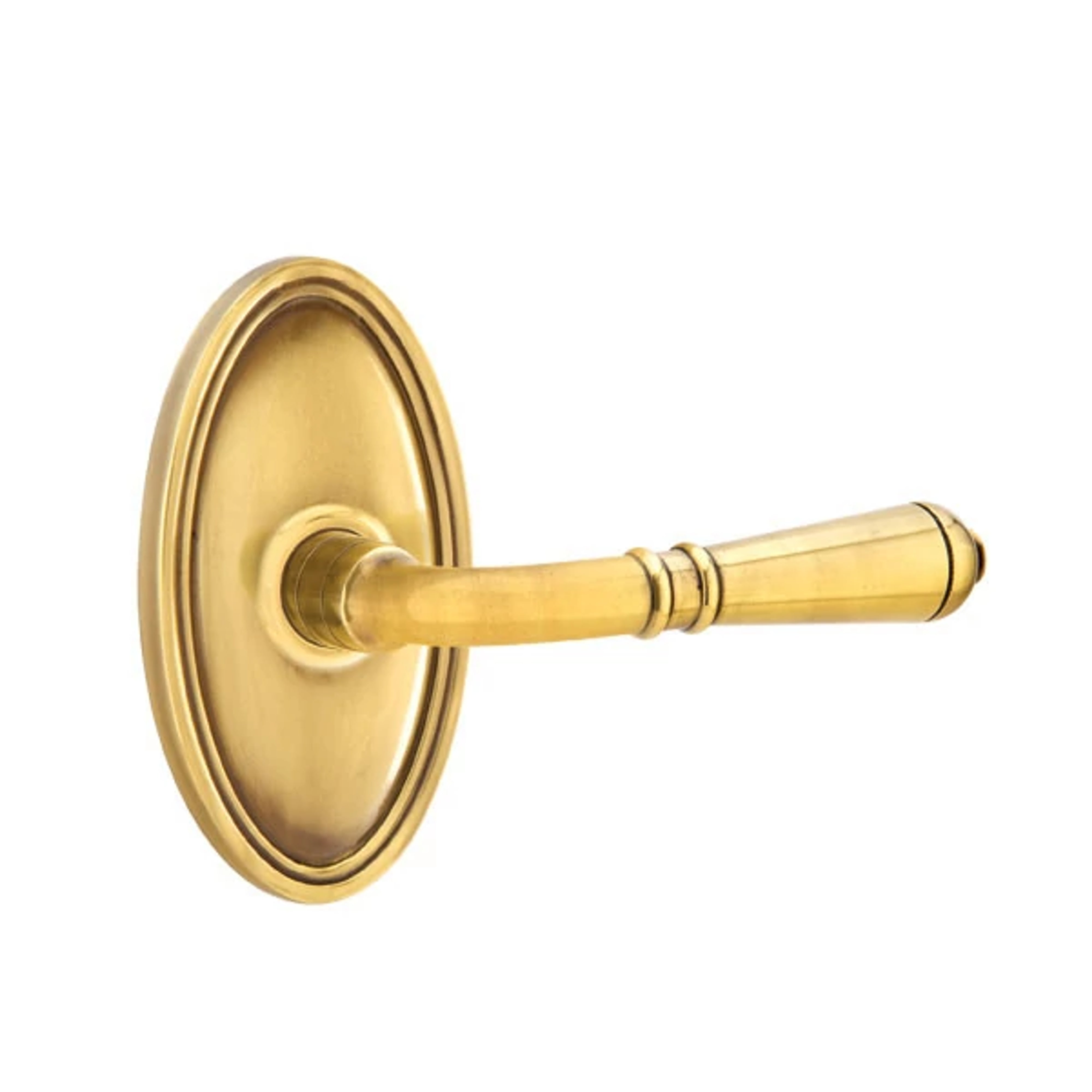 Emtek Turino Lever Set with Oval Roestte