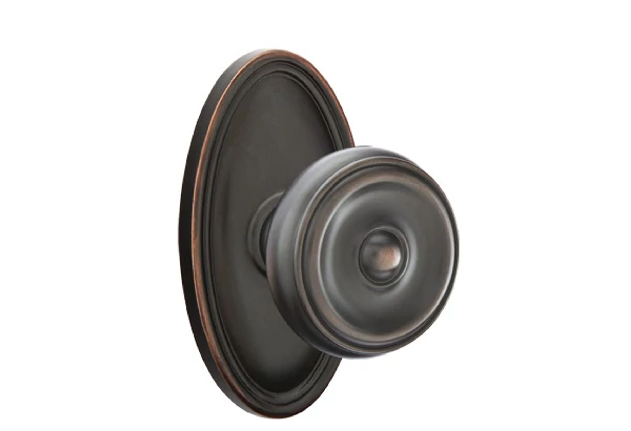 Emtek Waverly Knob Set with Oval Rosette
