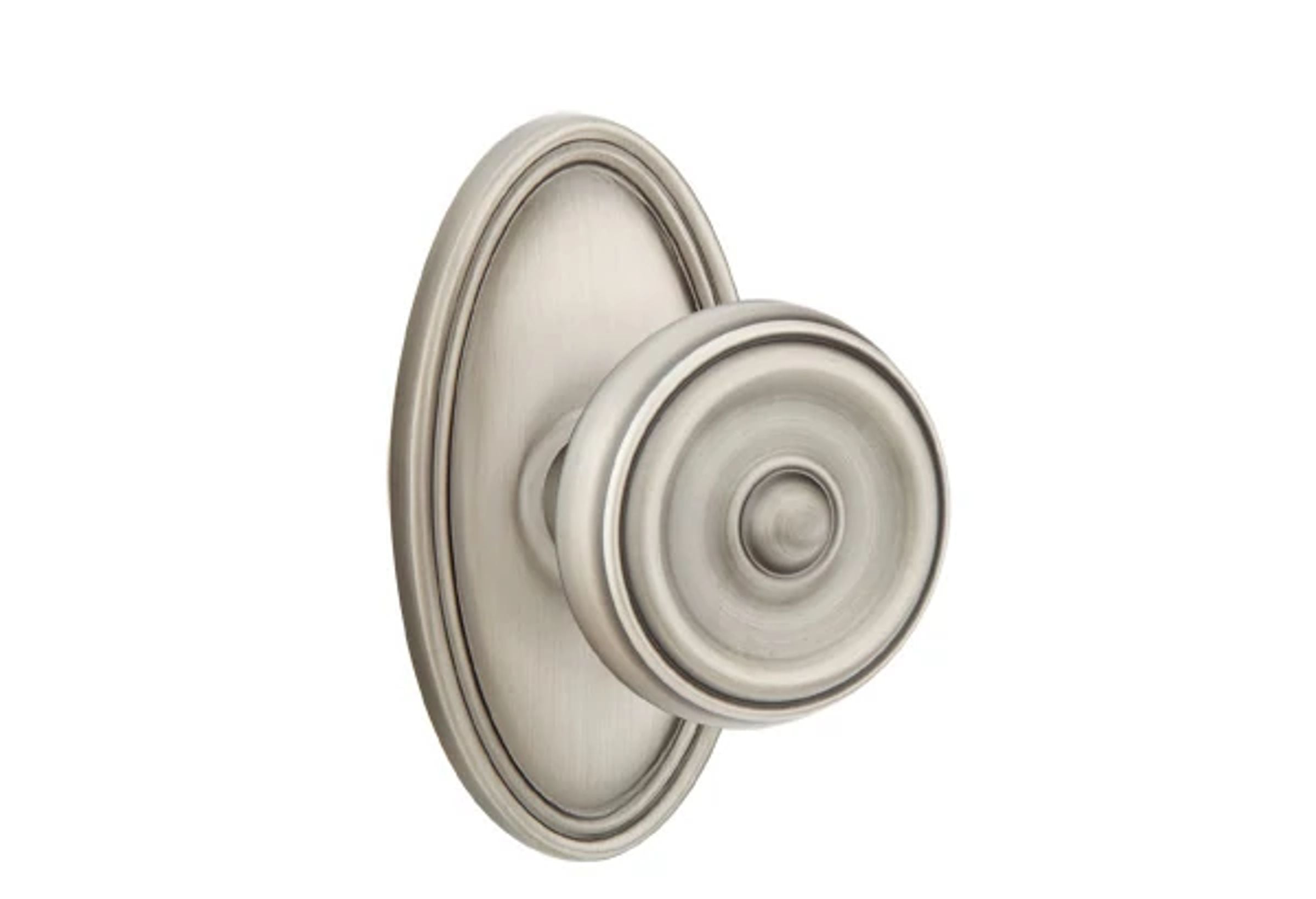 Emtek Waverly Knob Set with Oval Rosette