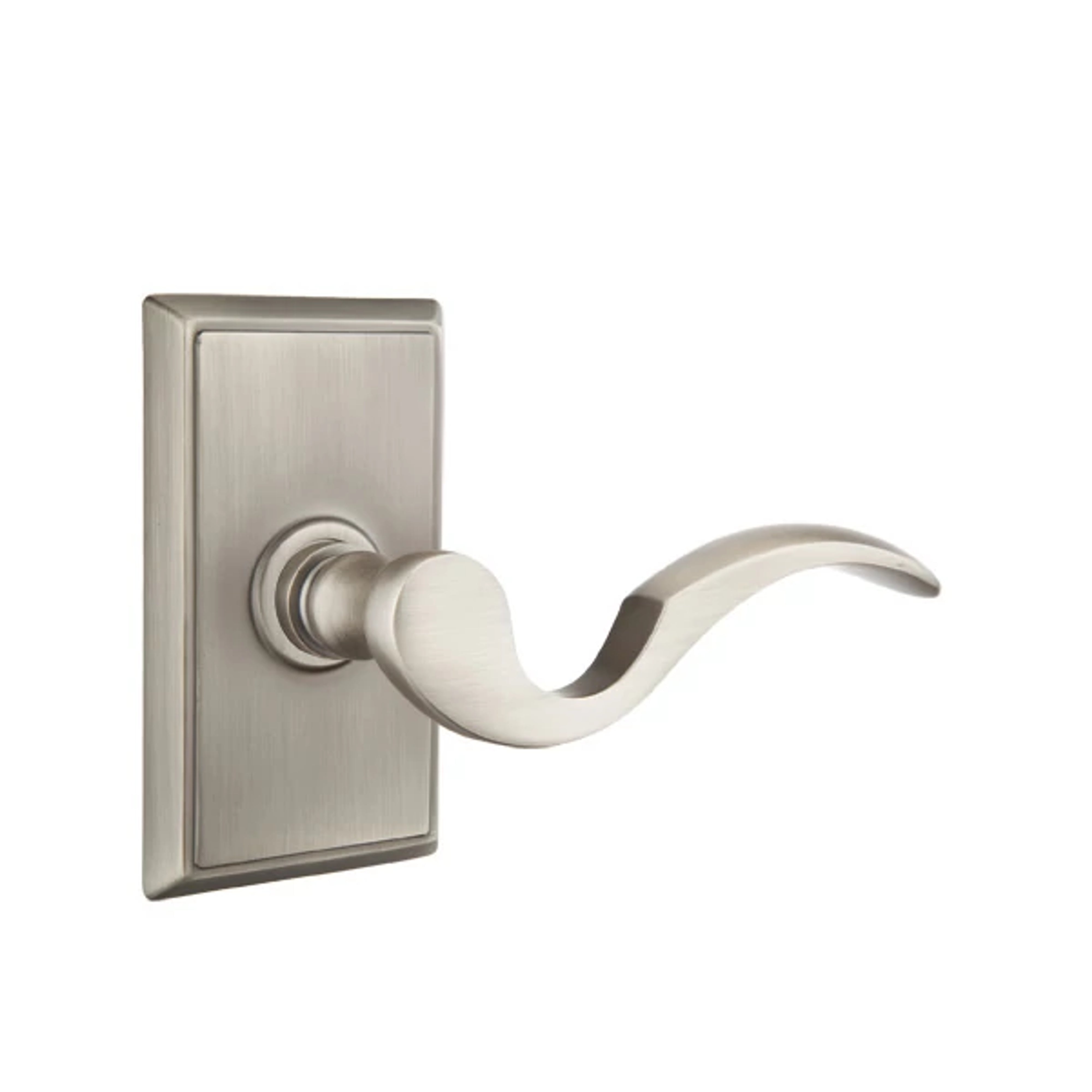 Emtek Cortina Lever Set with Rectangular Rosette