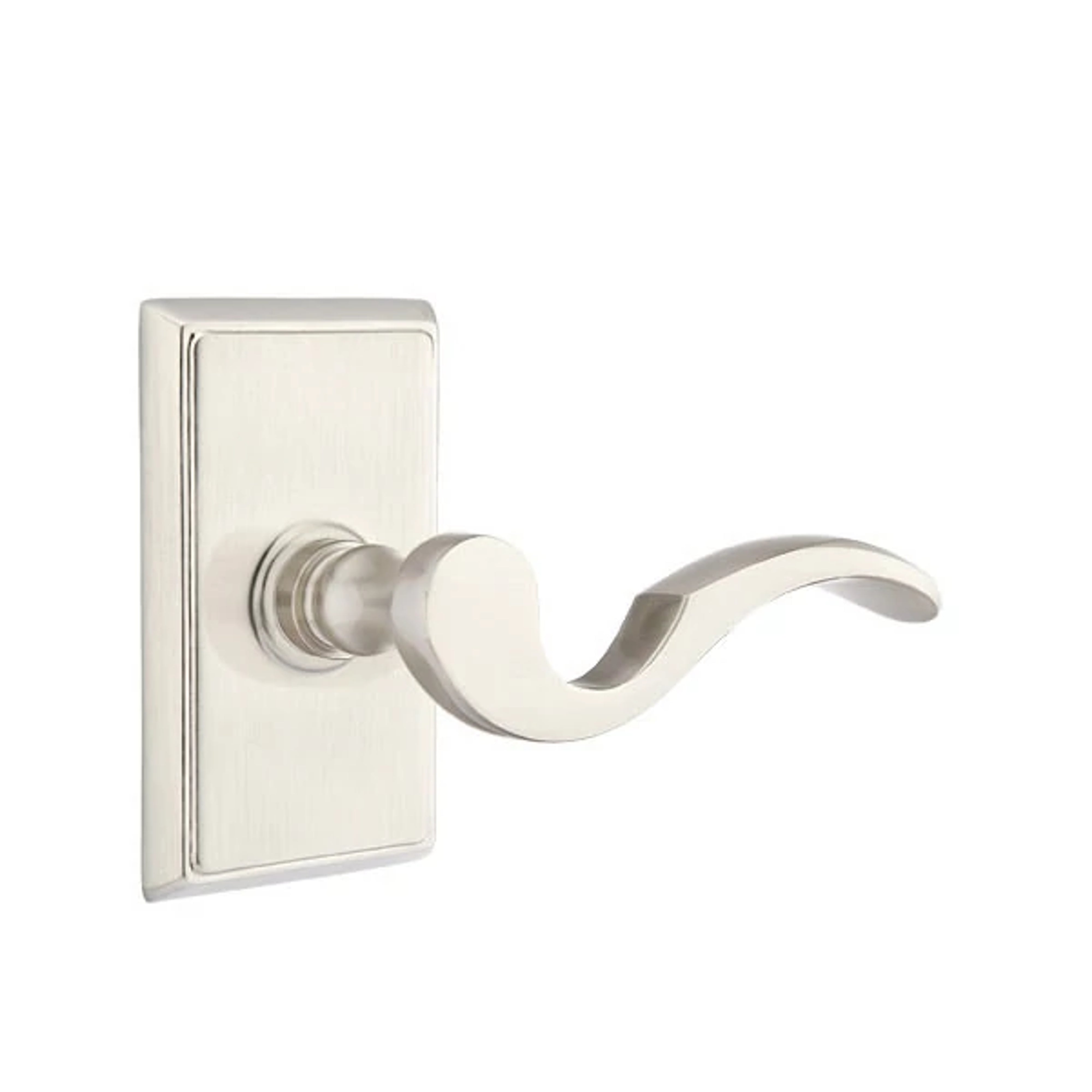 Emtek Cortina Lever Set with Rectangular Rosette