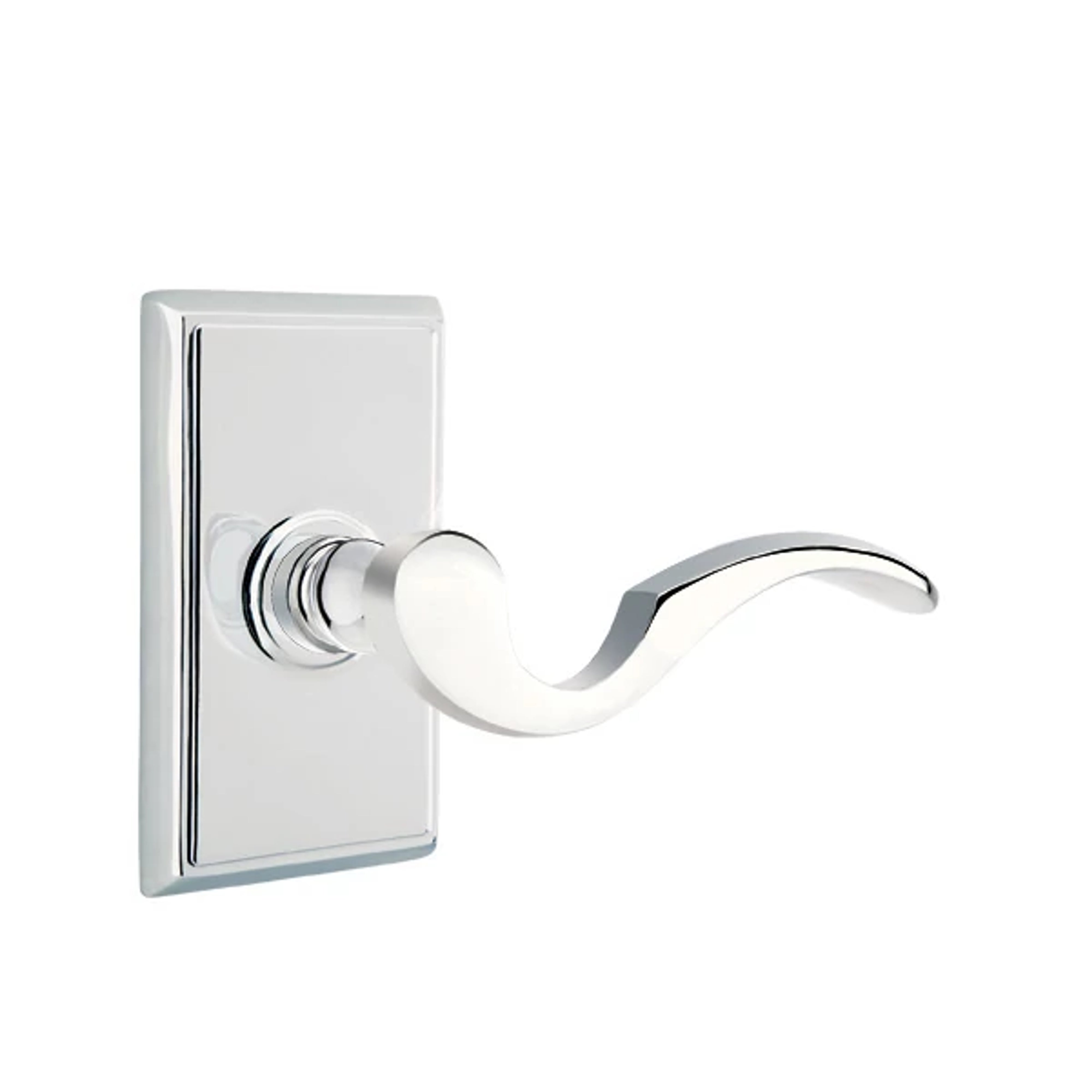 Emtek Concealed Fastener Cortina Lever Set with Rectangular Rosette
