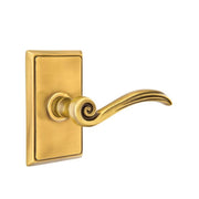 Emtek Elan Lever Set with Rectangular Rosette