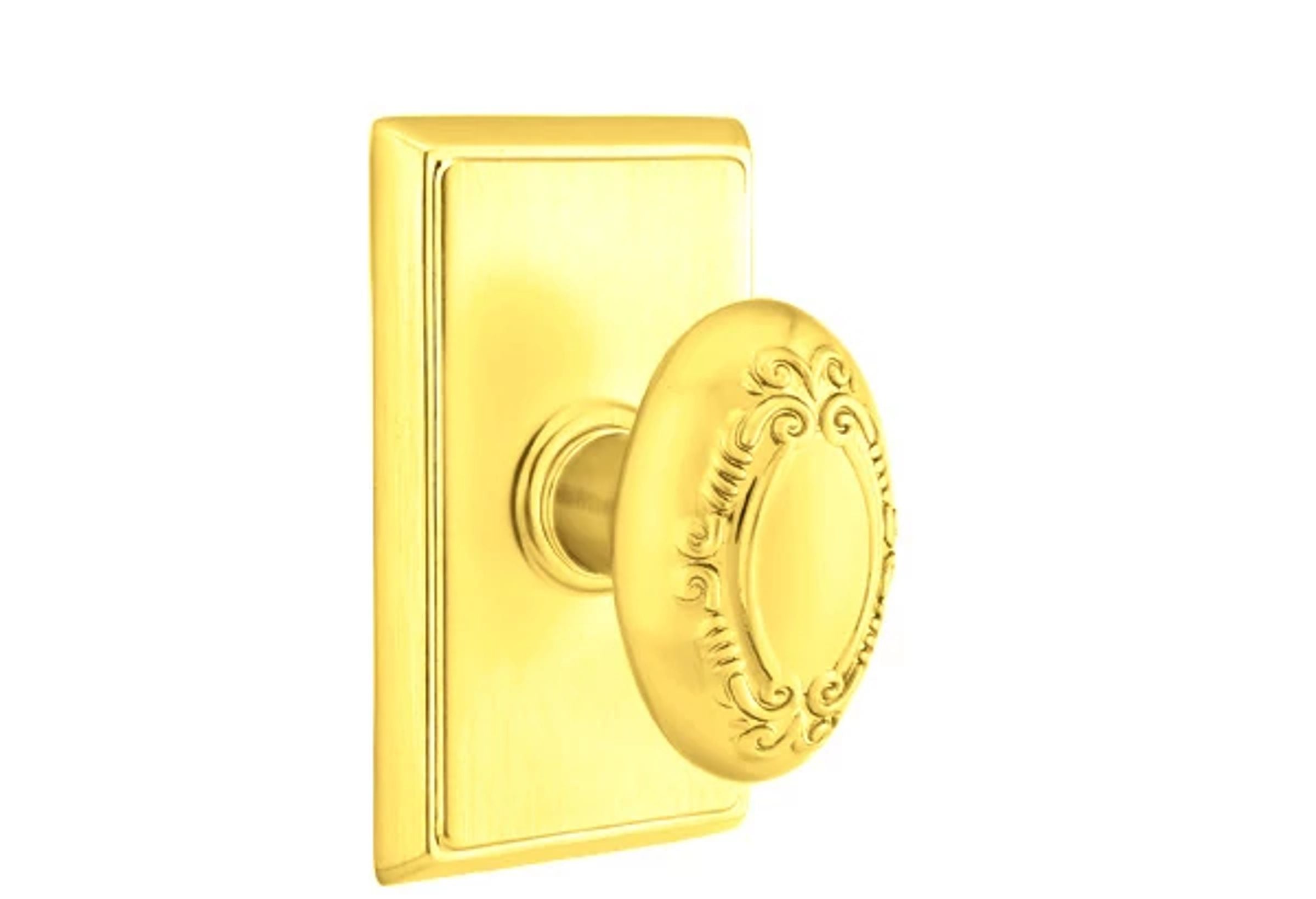 Emtek Victoria Knob Set with Rectangular Rosette