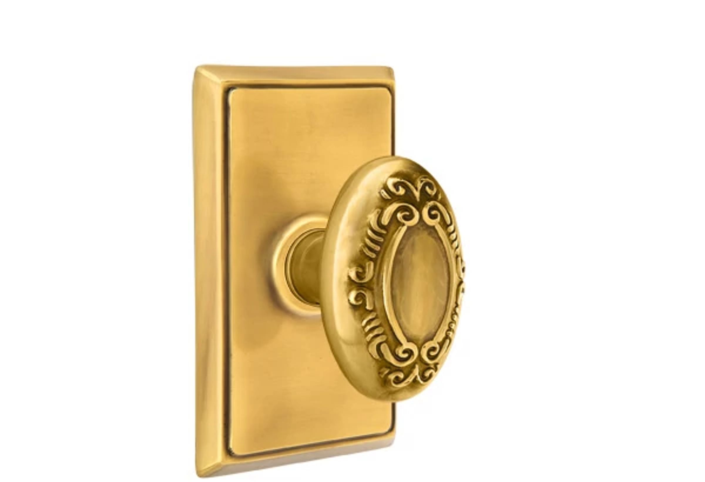 Emtek Victoria Knob Set with Rectangular Rosette