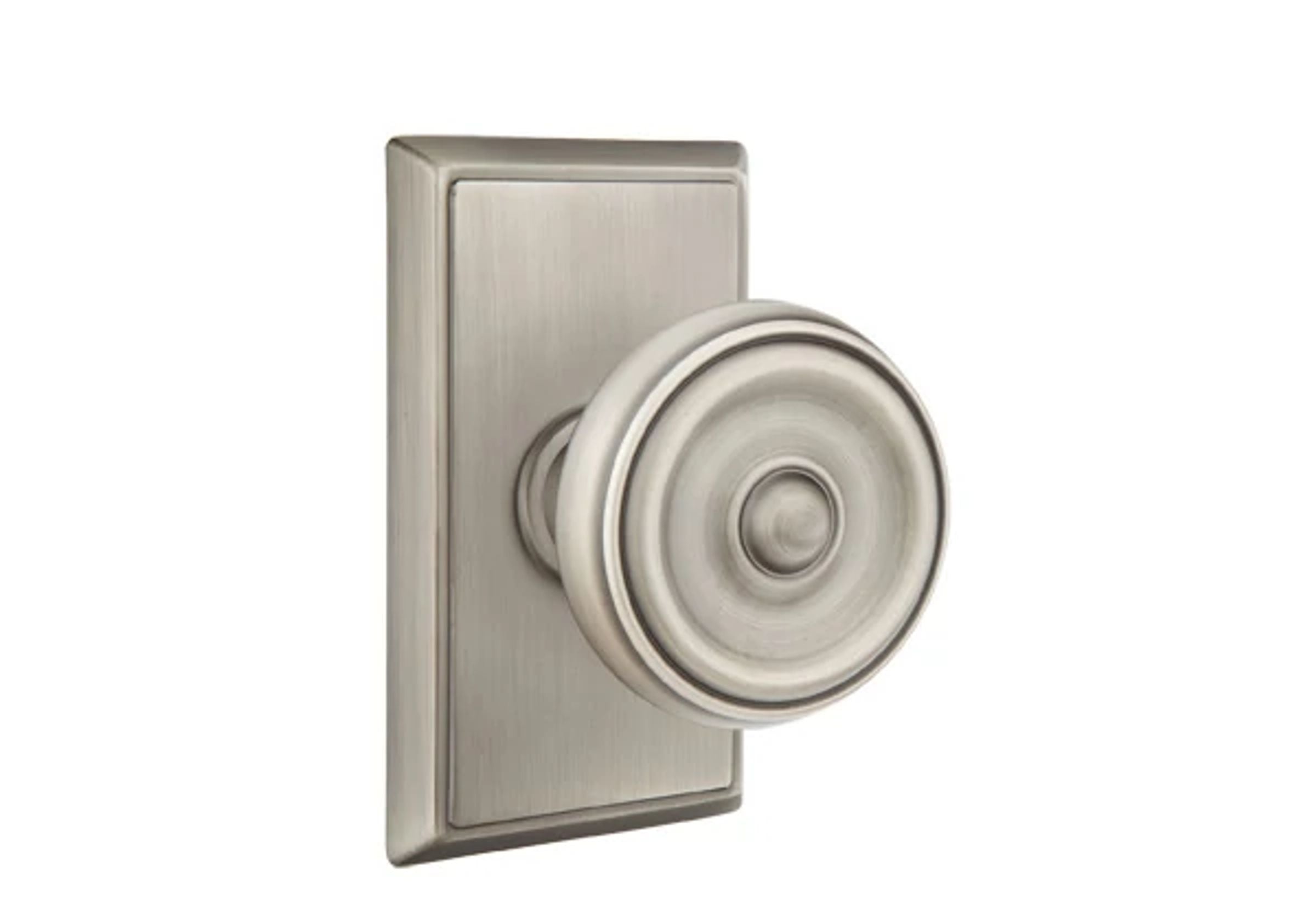 Emtek Concealed Fastener Waverly Knob Set with Rectangular Rosette