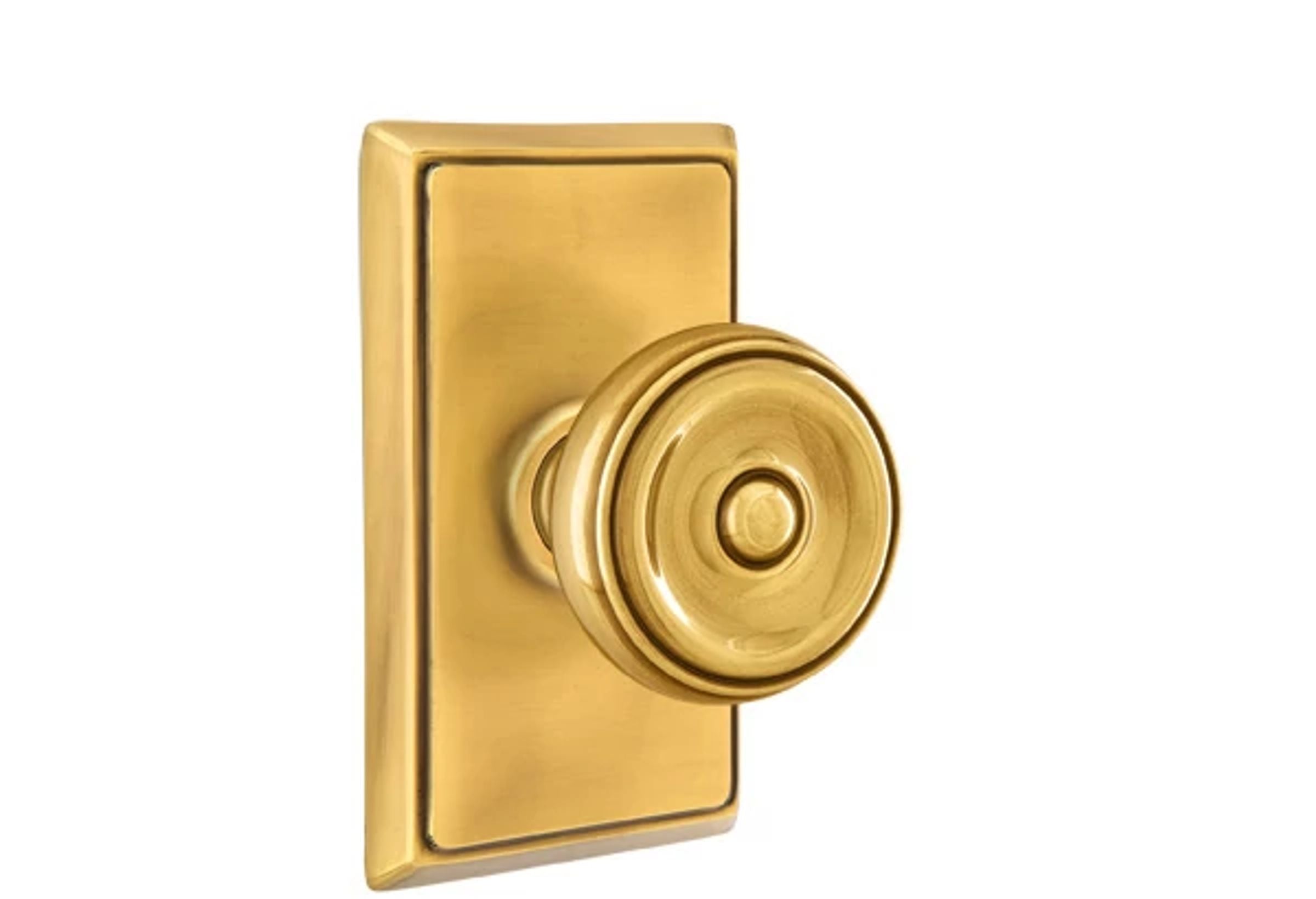 Emtek Concealed Fastener Waverly Knob Set with Rectangular Rosette