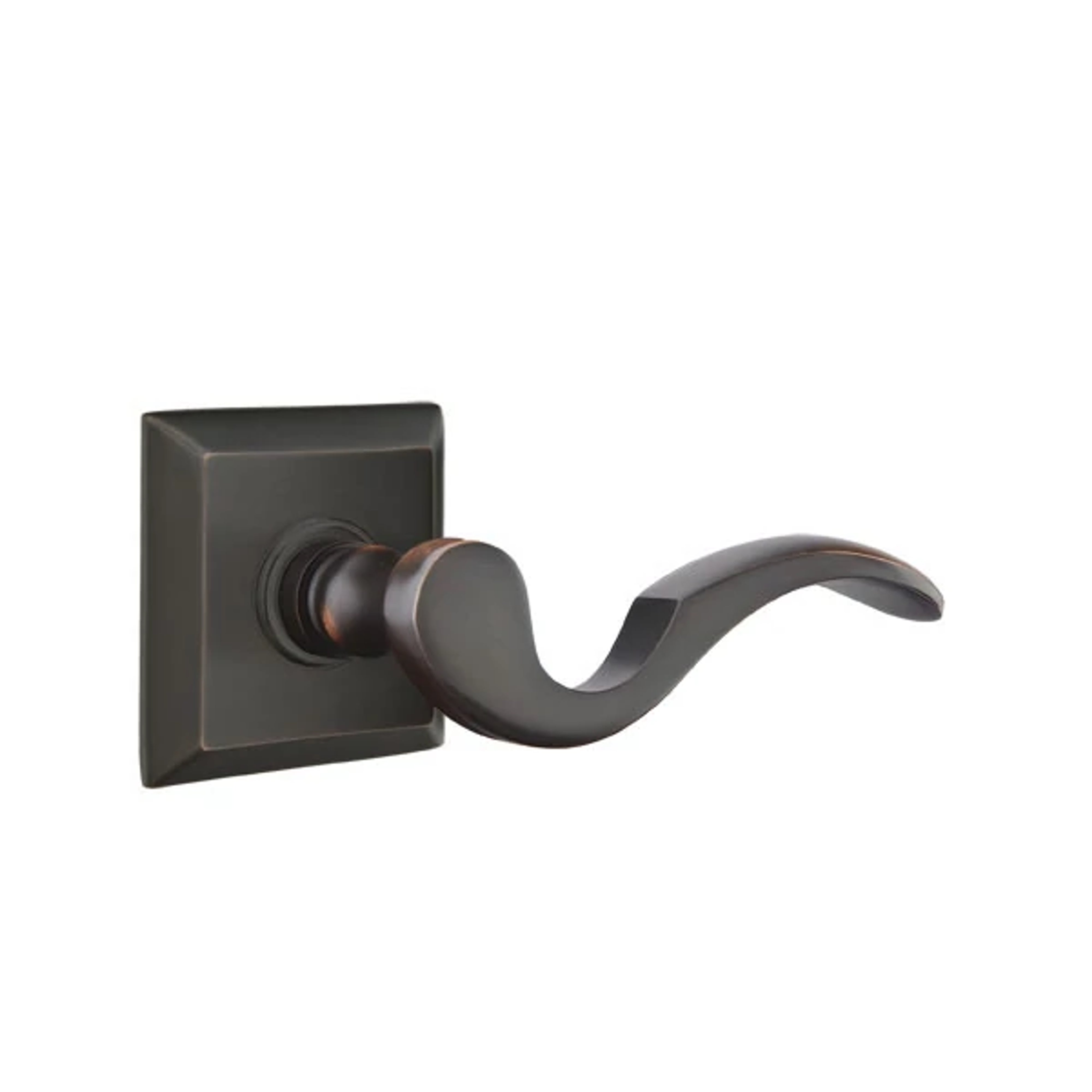 Emtek Concealed Fastener Cortina Lever Set with Quincy Rosette