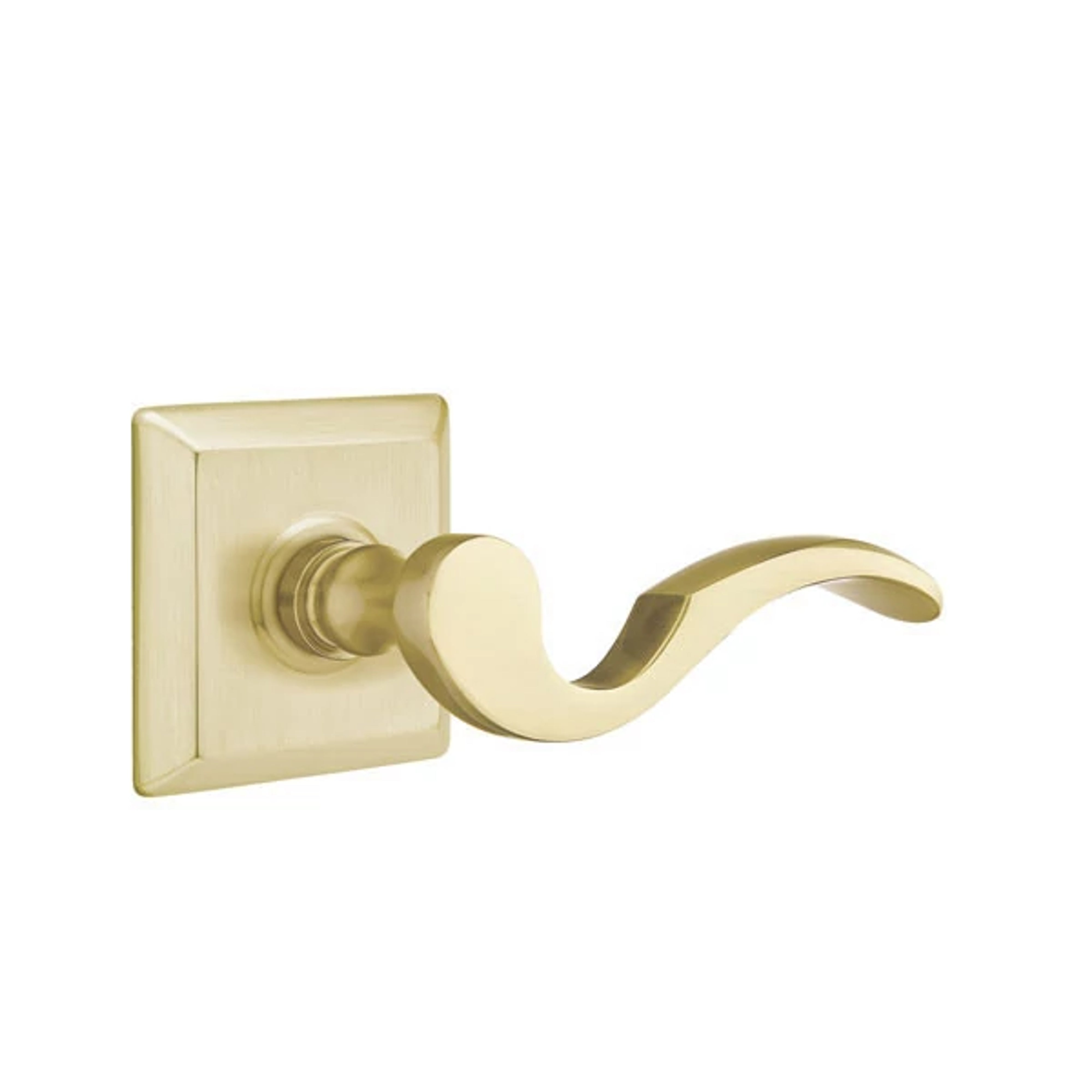 Emtek Concealed Fastener Cortina Lever Set with Quincy Rosette