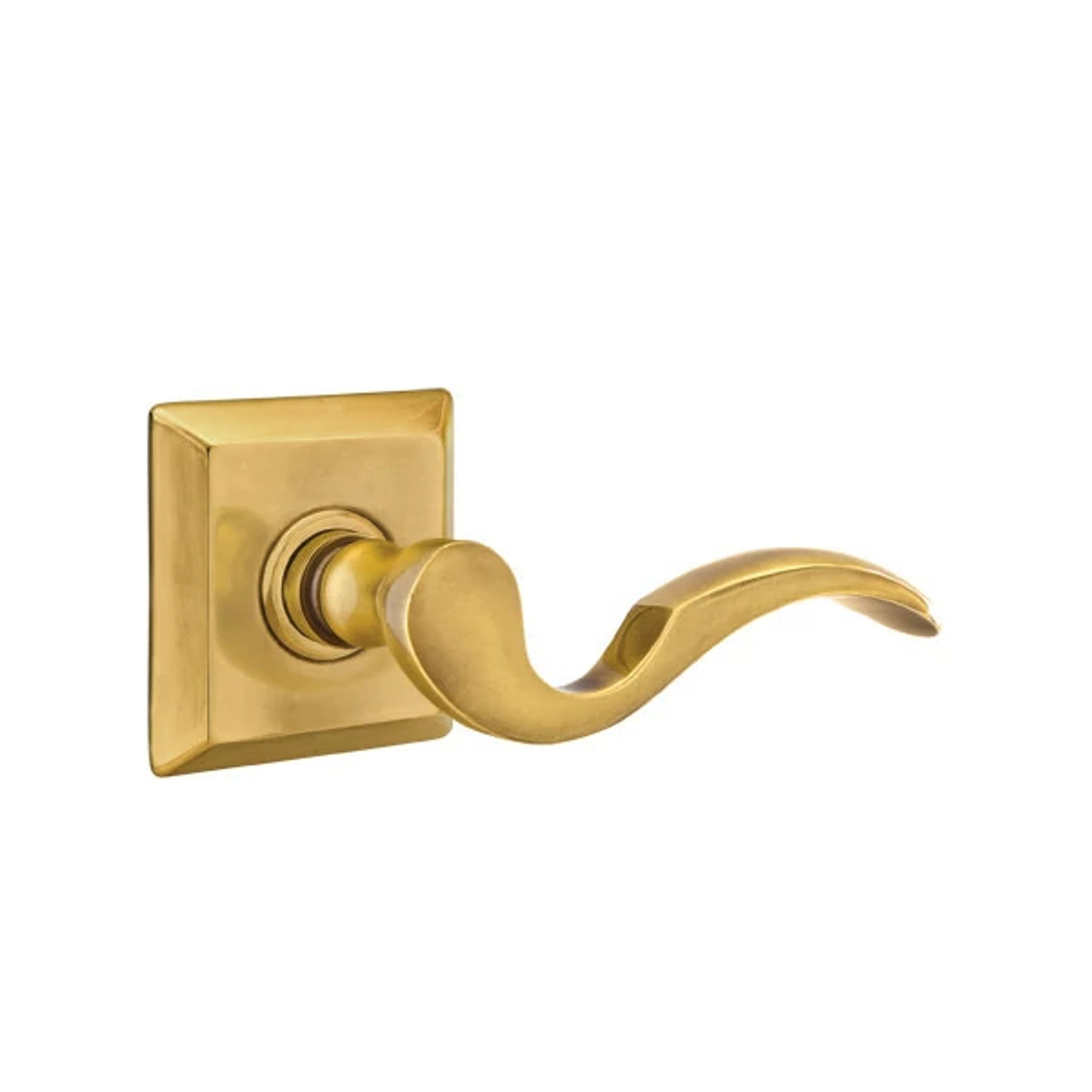 Emtek Concealed Fastener Cortina Lever Set with Quincy Rosette