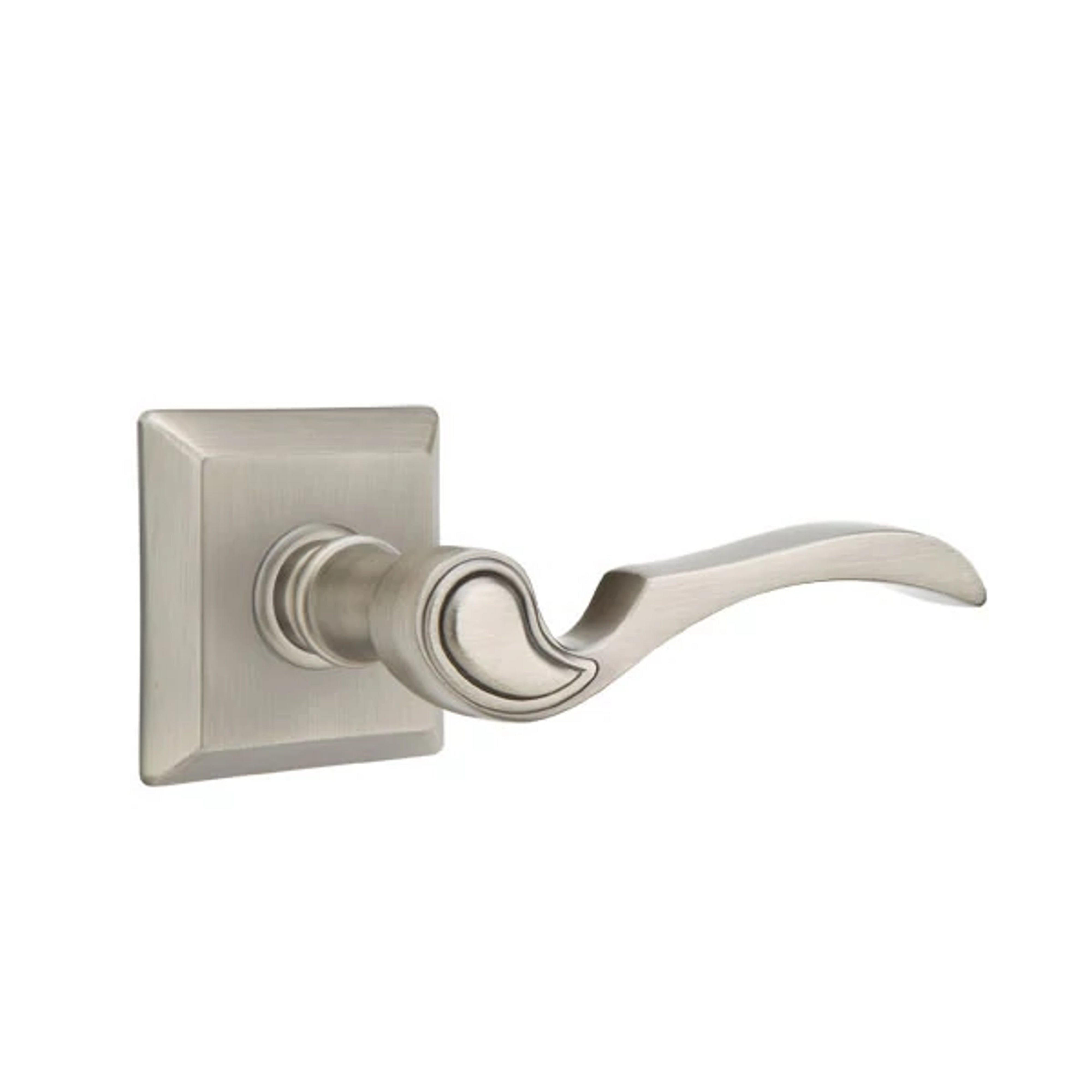 Emtek Concealed Fastener Coventry Lever Set with Quincy Rosette