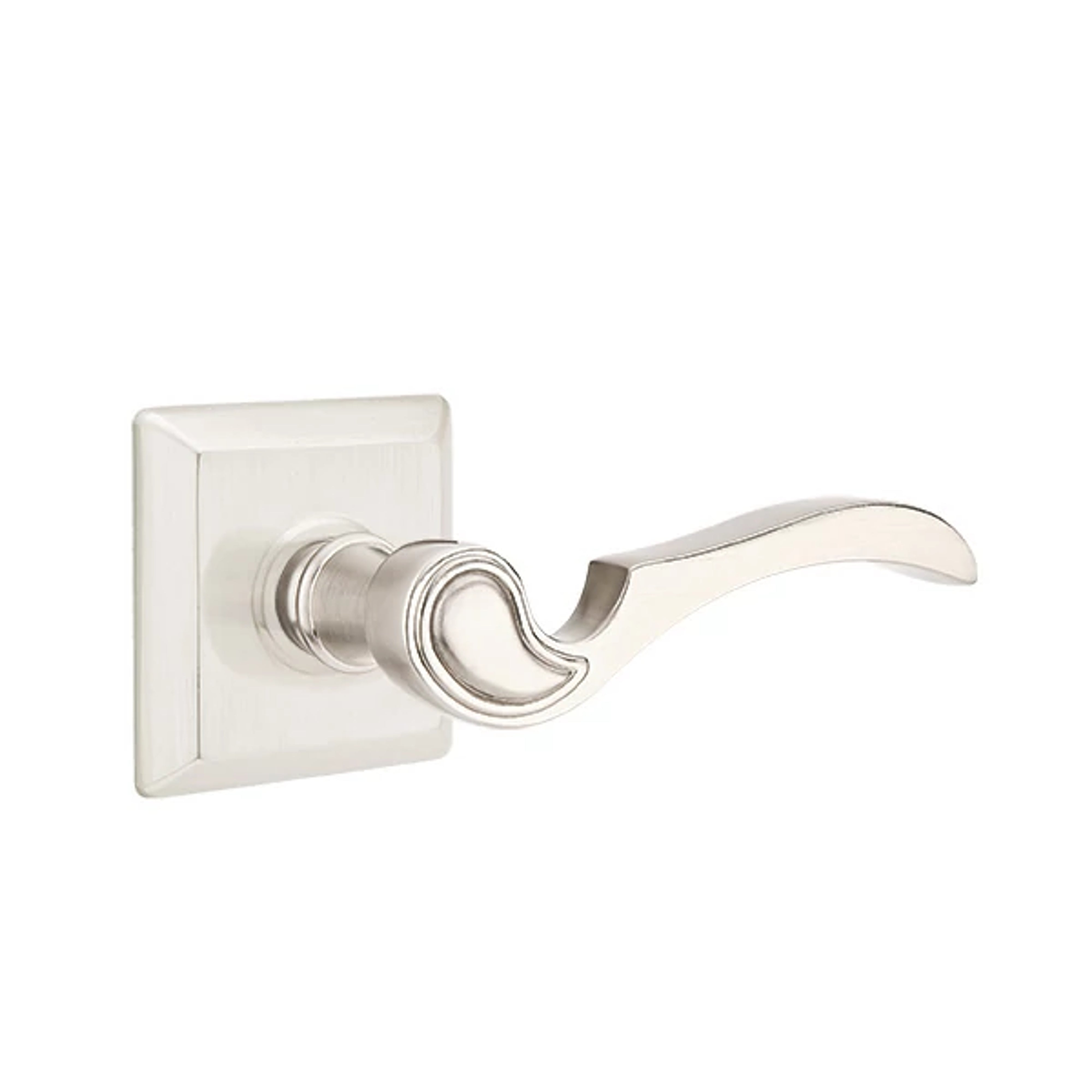 Emtek Concealed Fastener Coventry Lever Set with Quincy Rosette