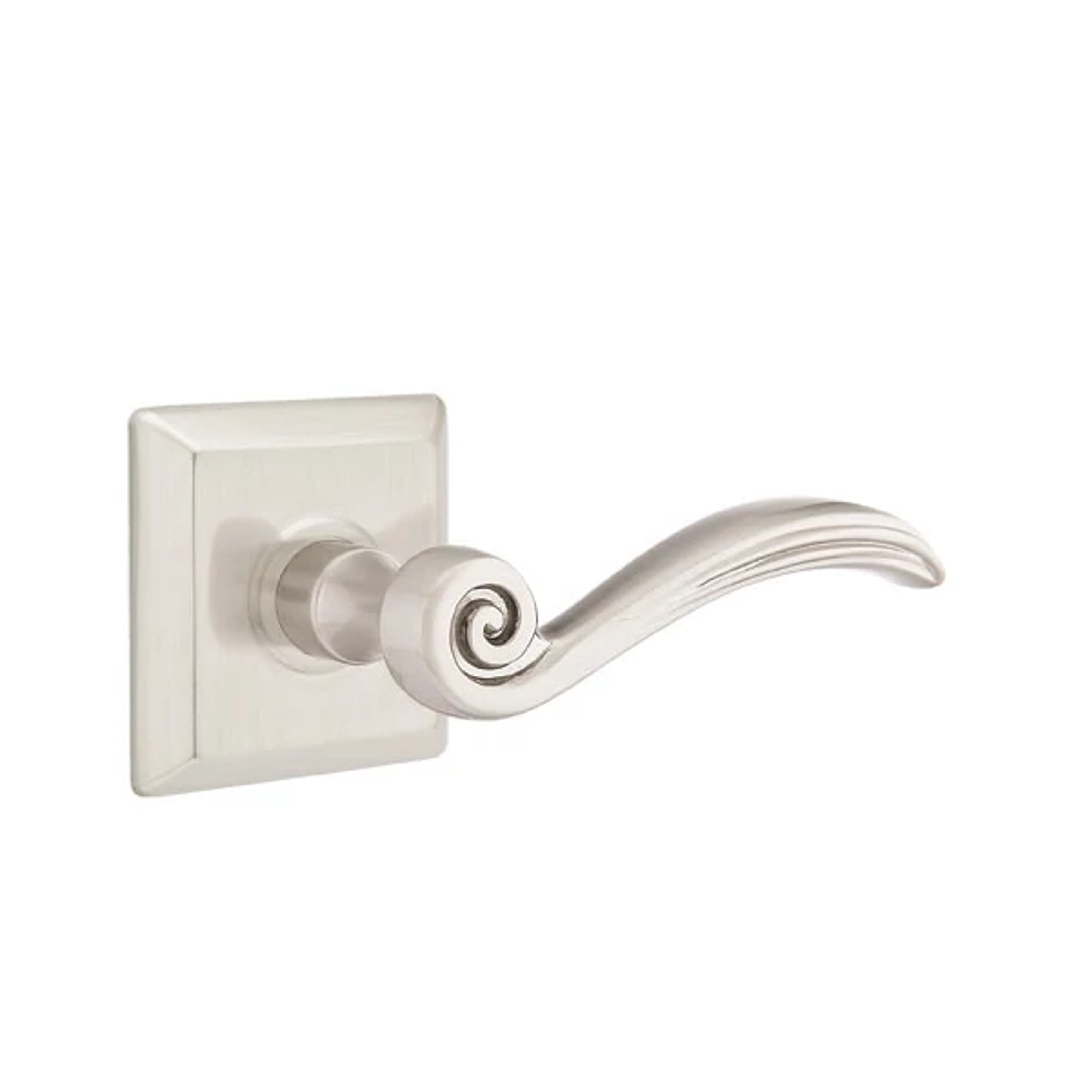 Emtek Concealed Fastener Elan Lever Set with Quincy Rosette