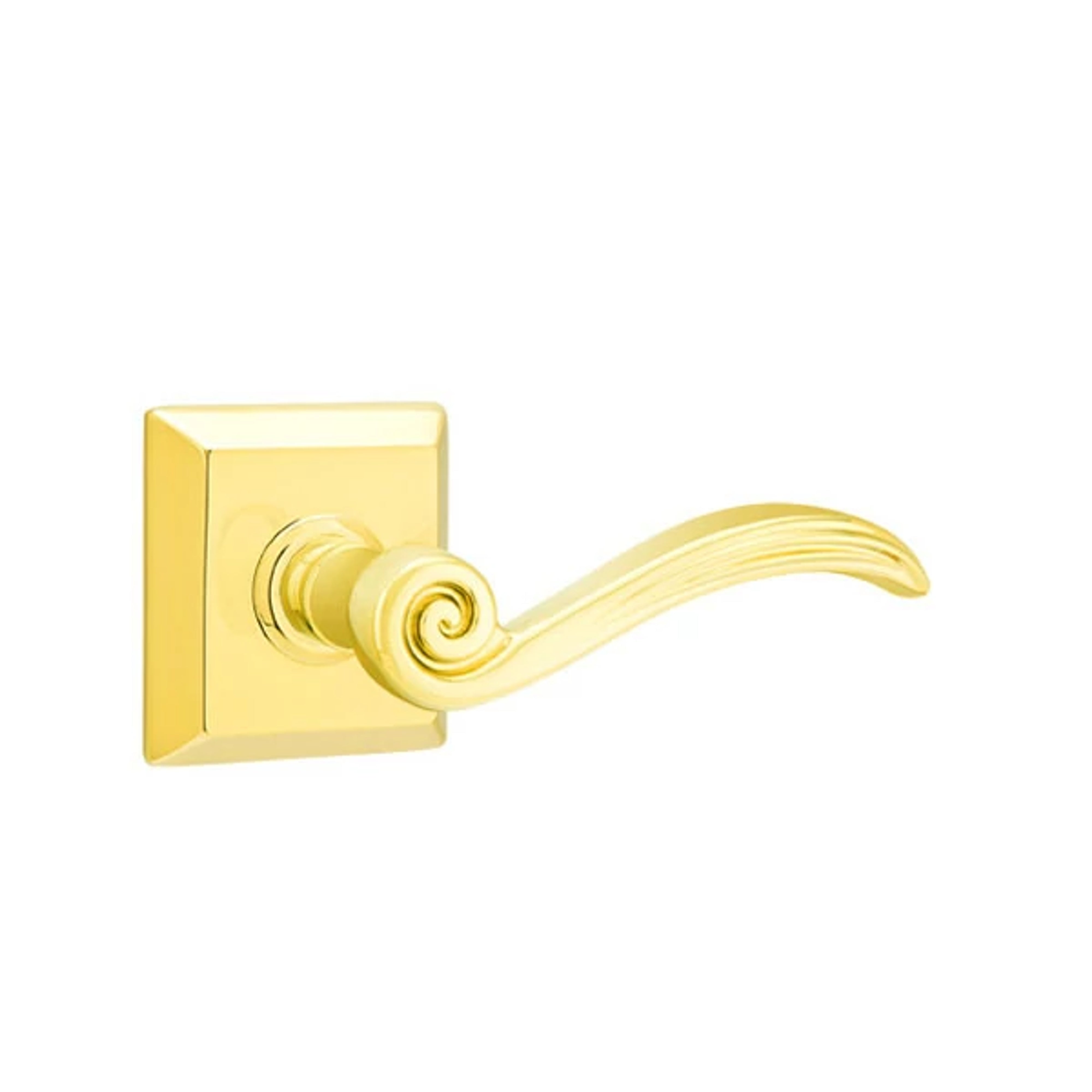 Emtek Concealed Fastener Elan Lever Set with Quincy Rosette