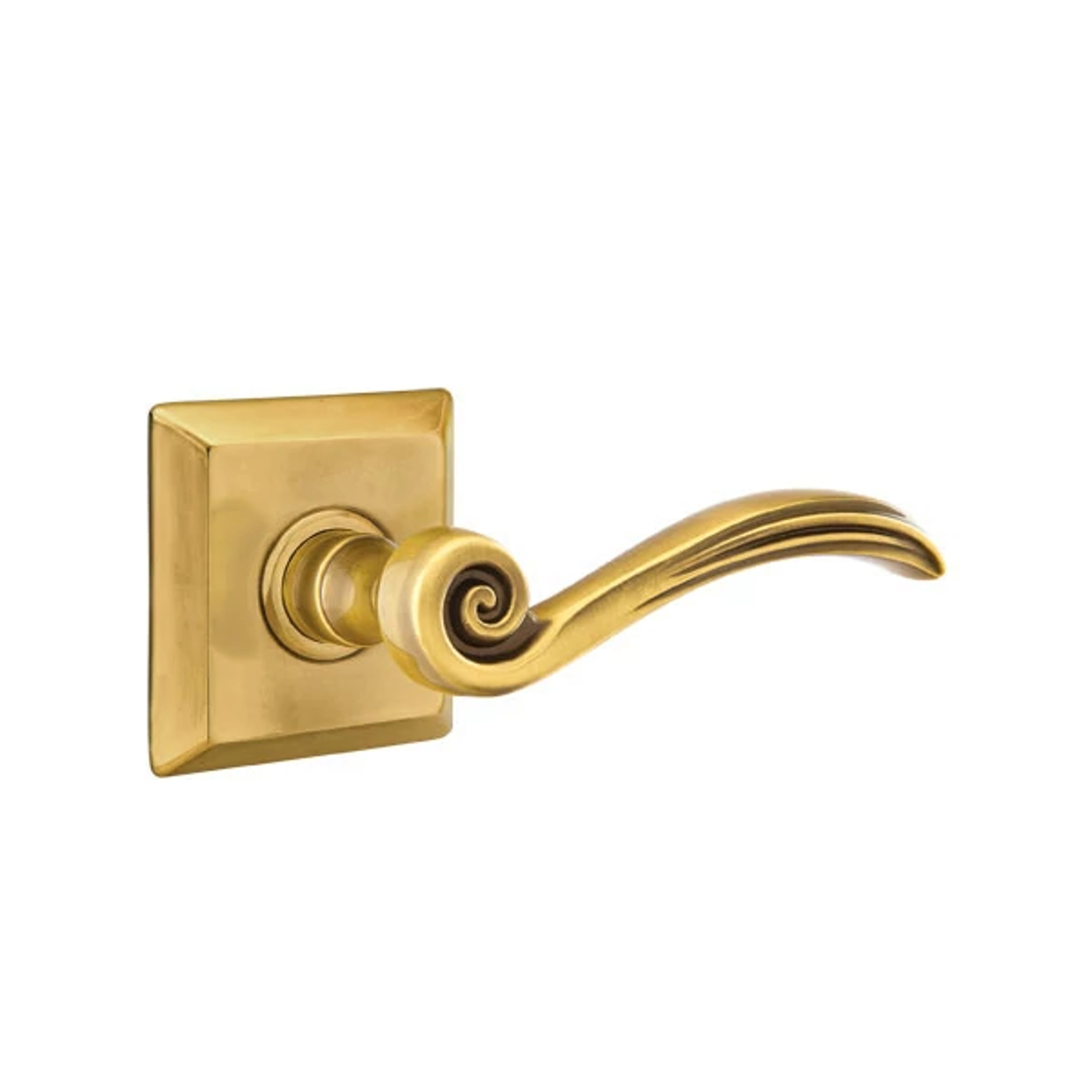 Emtek Elan Lever Set with Quincy Rosette