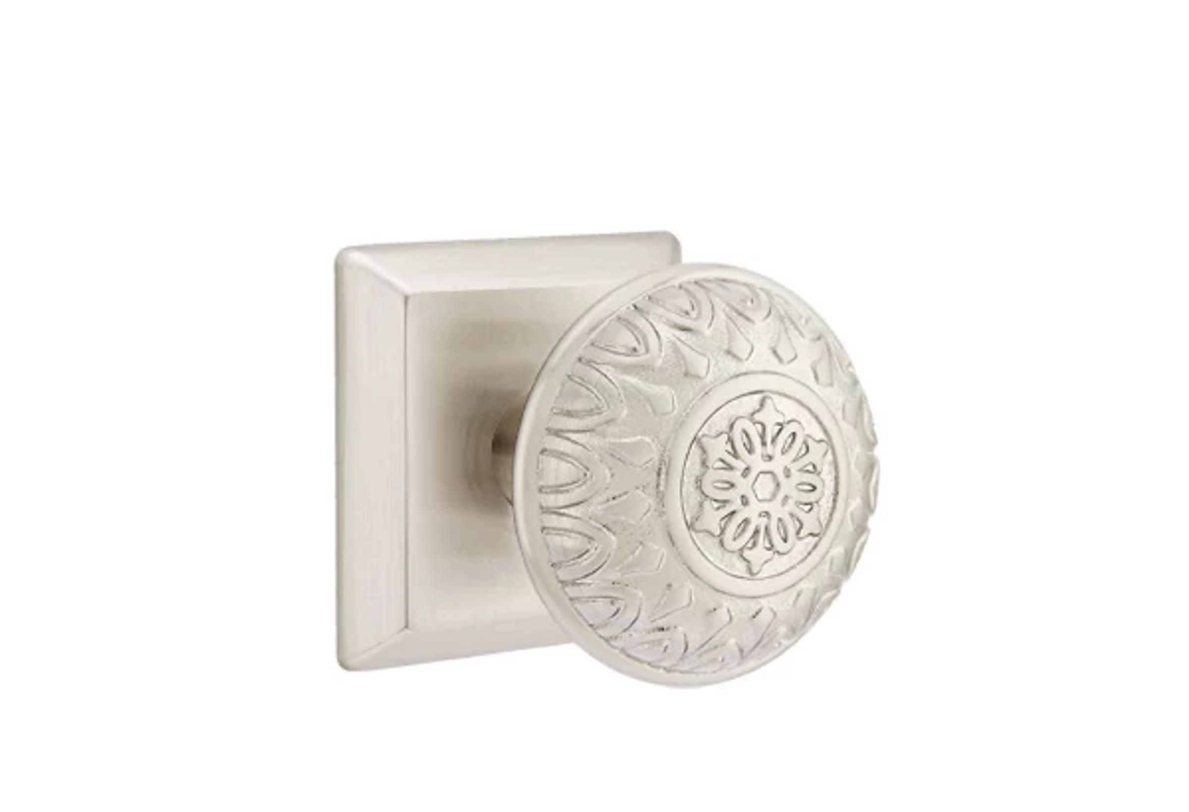 Emtek Lancaster Knob Set with Quincy Rosette