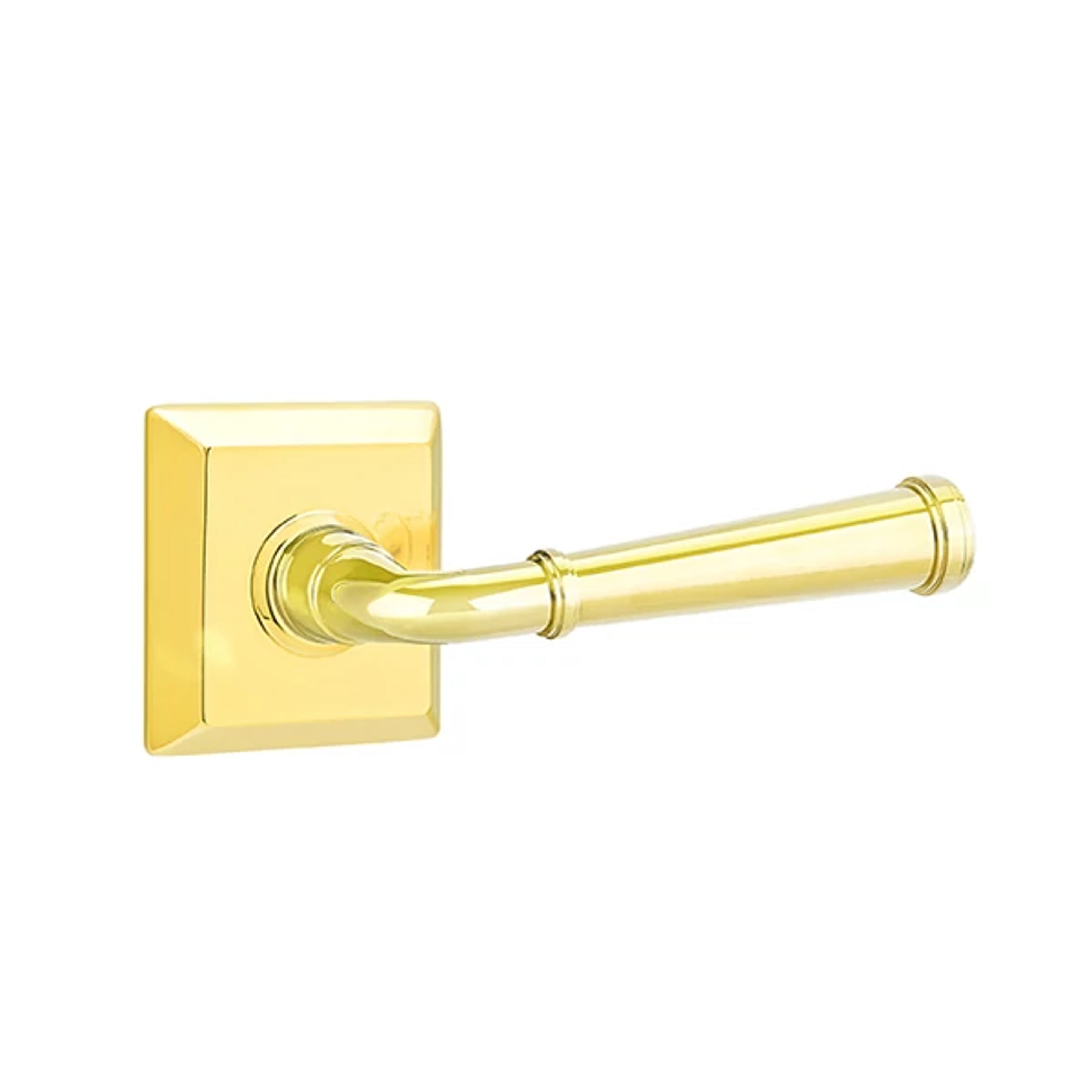 Emtek Concealed Fastener Merrimack Lever Set with Quincy Rosette