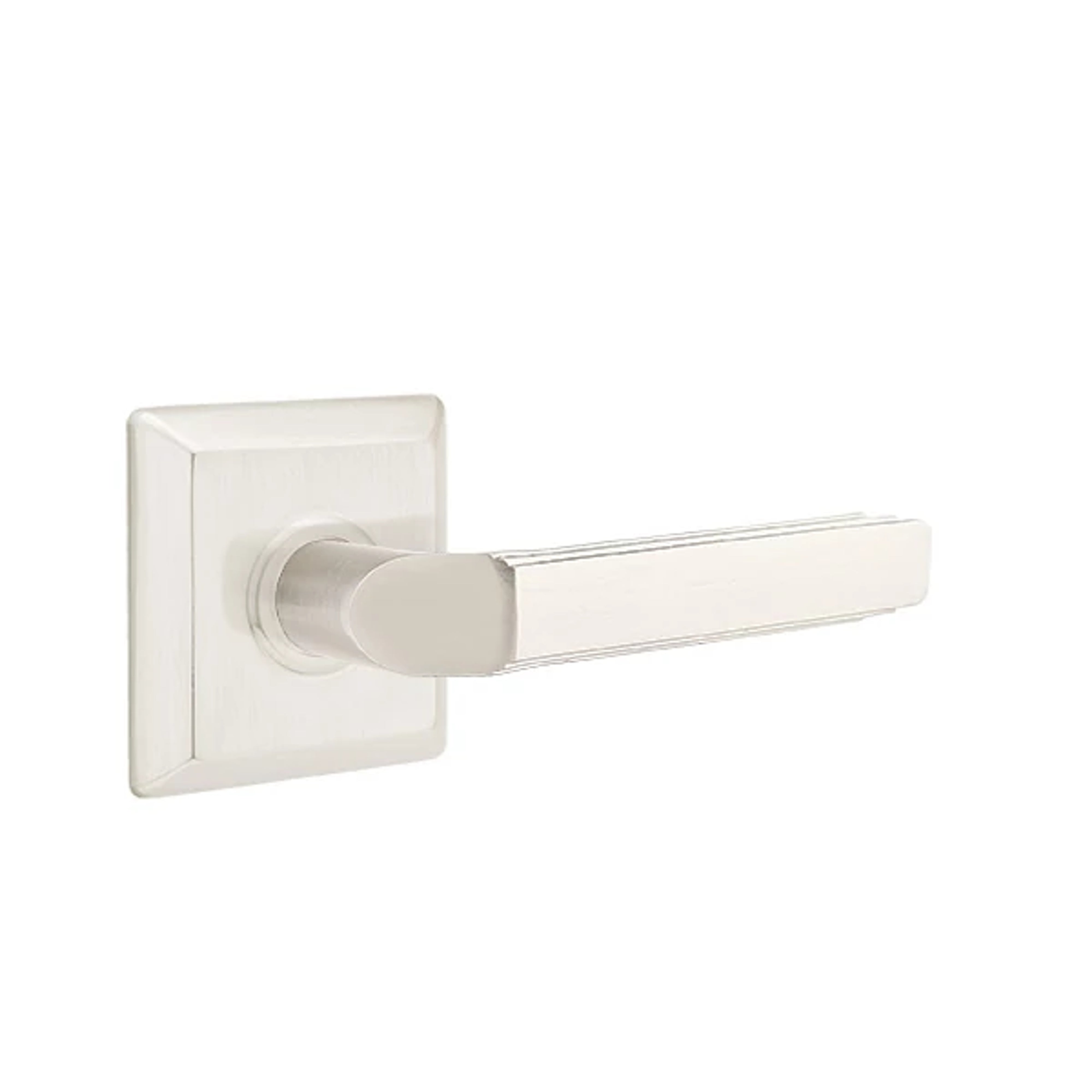 Emtek Milano Lever Set with Quincy Rosette
