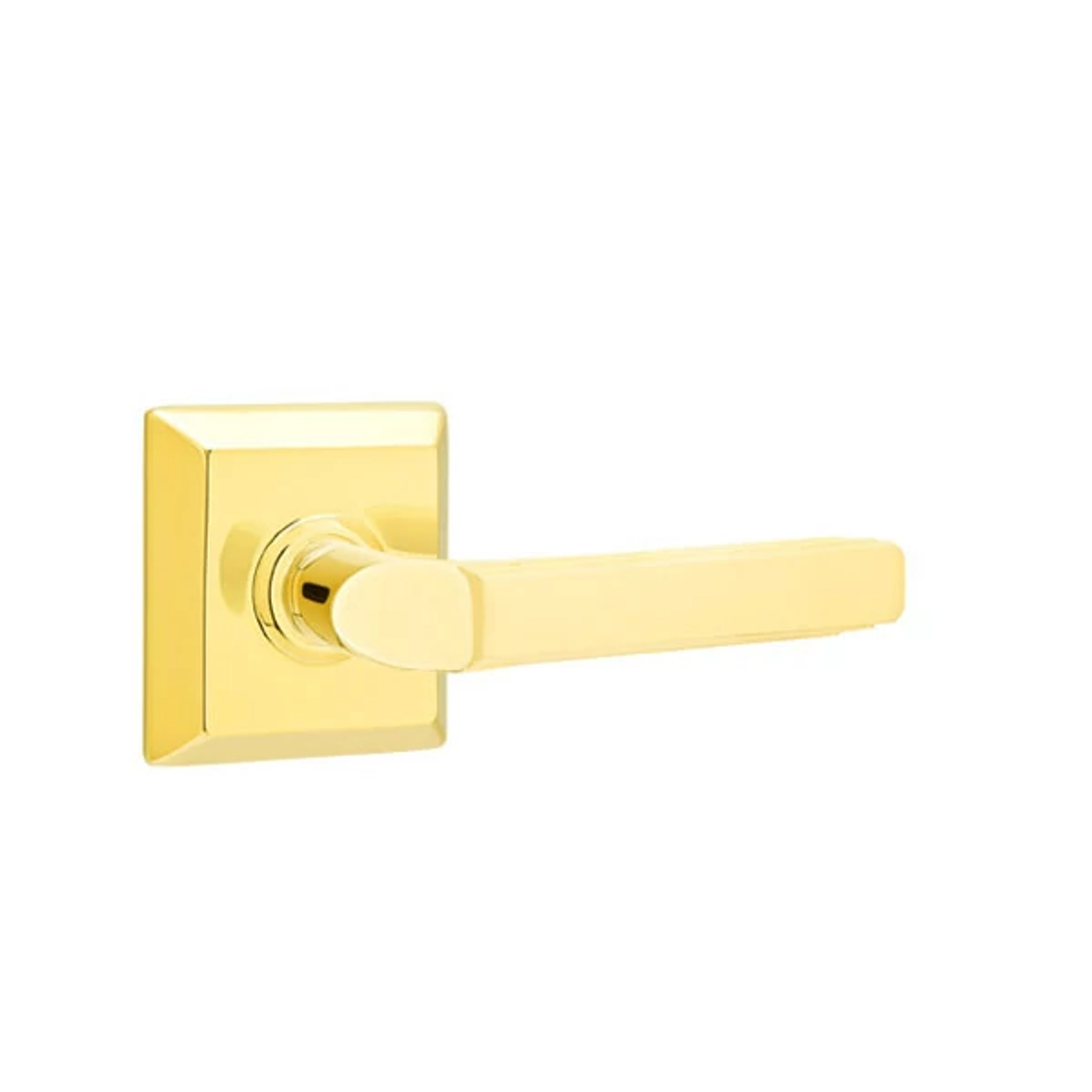 Emtek Milano Lever Set with Quincy Rosette