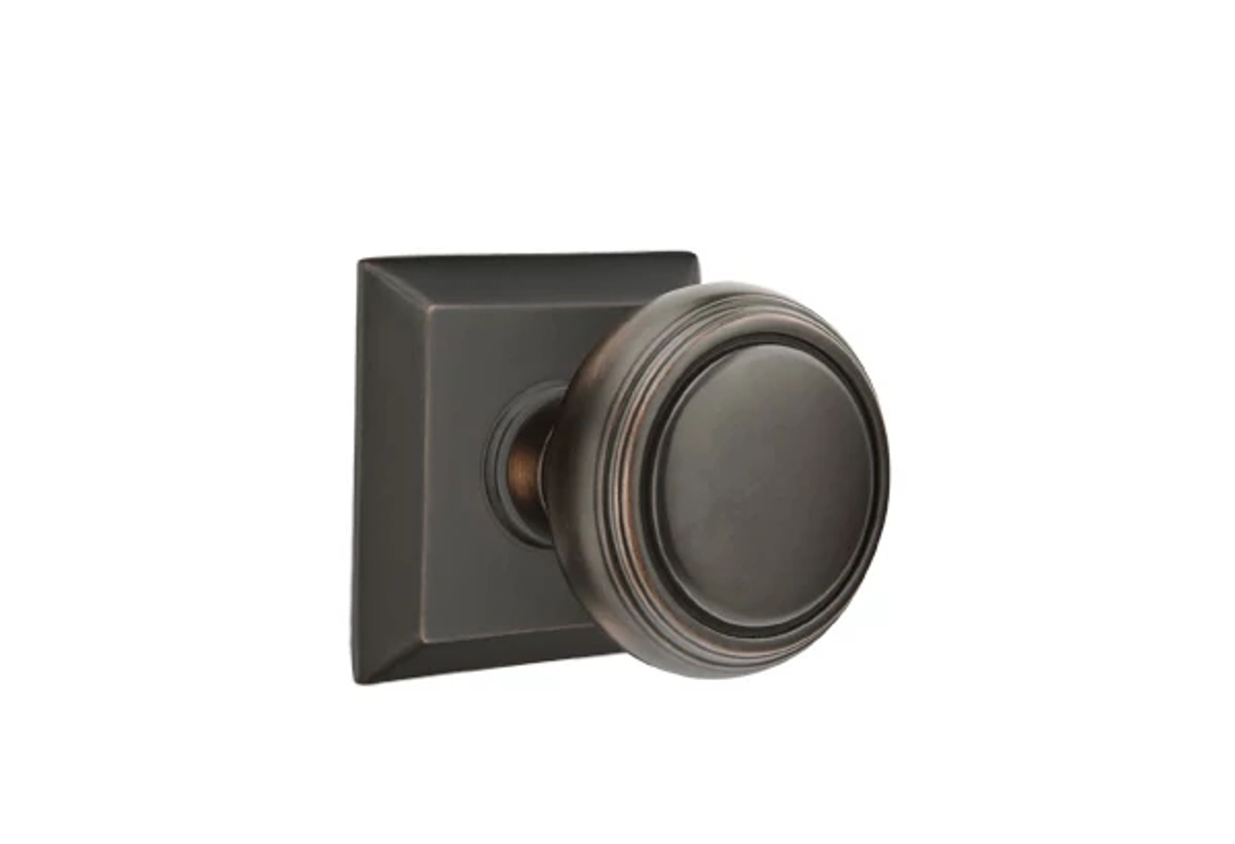 Emtek Norwich Knob Set with Quincy Rosette