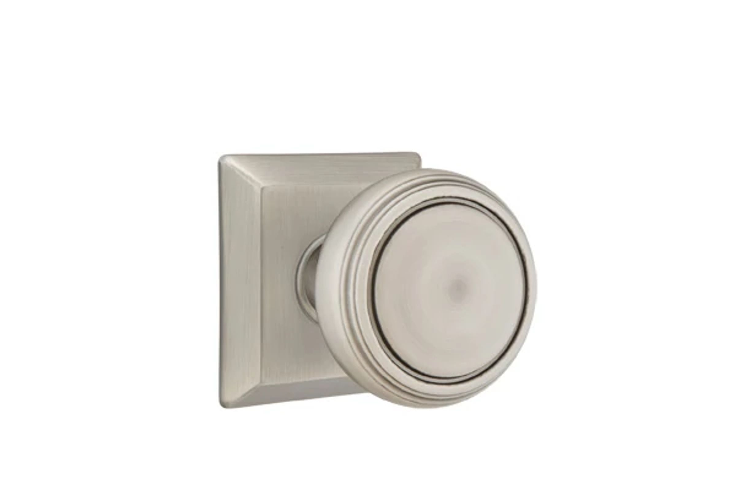 Emtek Concealed Fastener Norwich Knob Set with Quincy Rosette