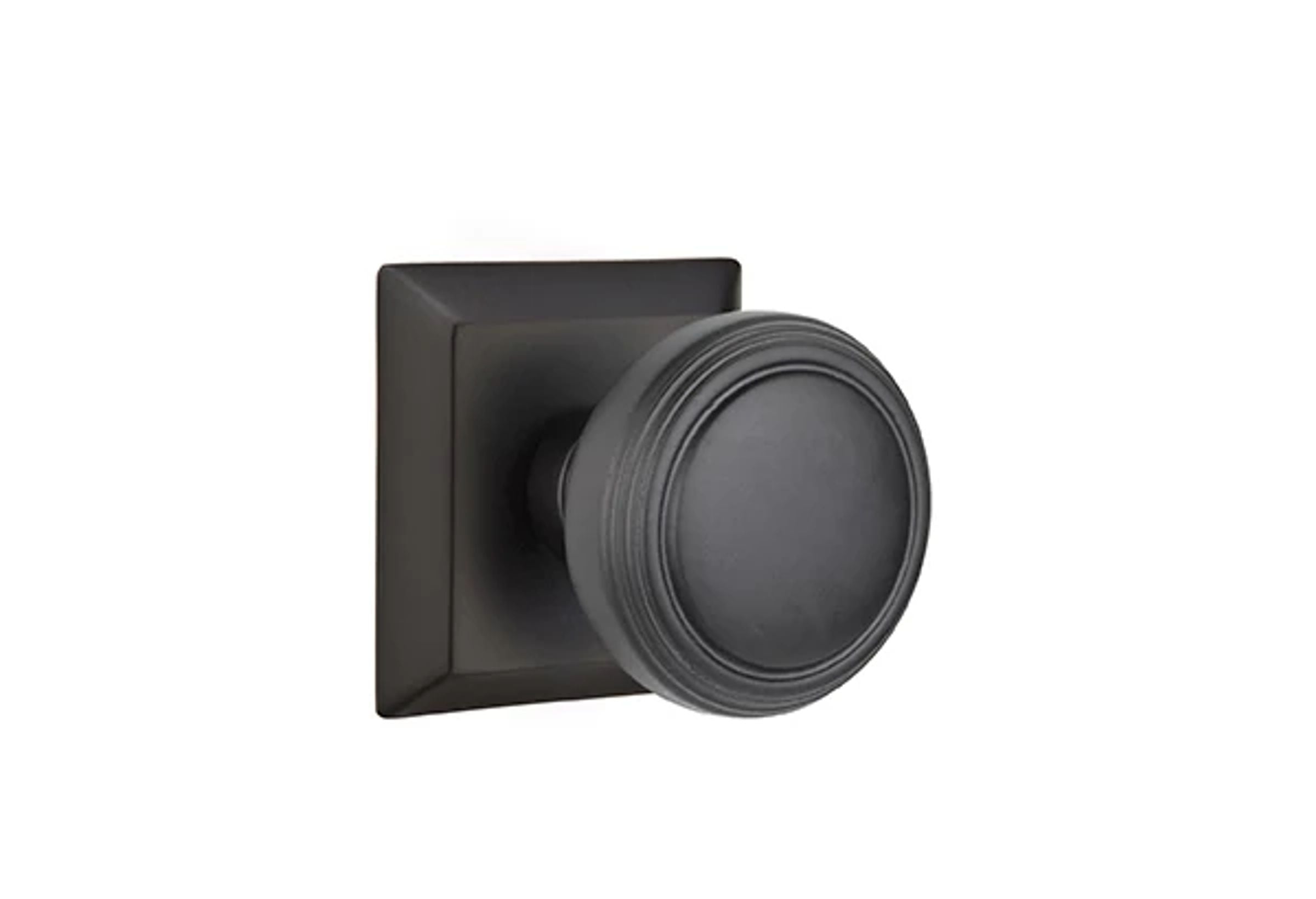 Emtek Norwich Knob Set with Quincy Rosette